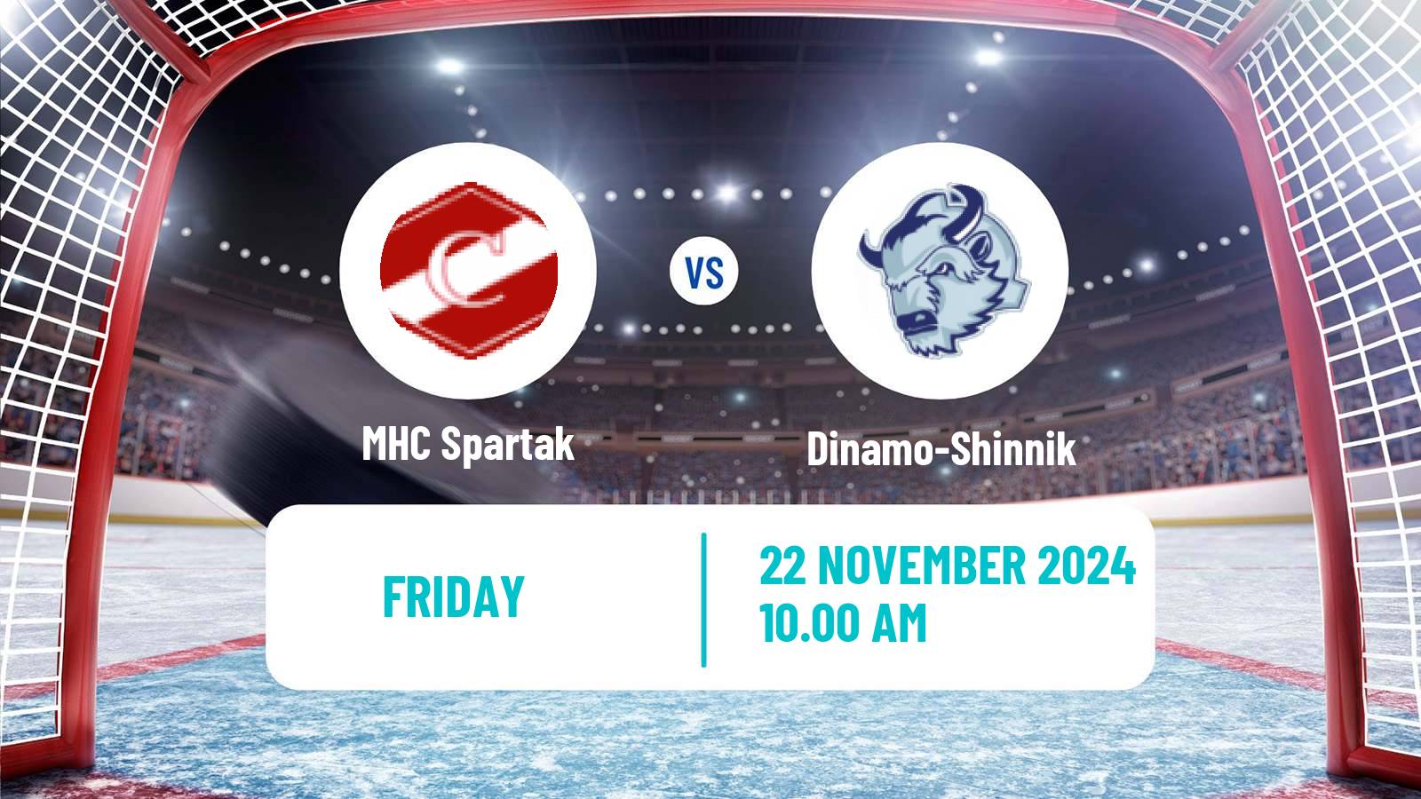 Hockey MHL MHC Spartak - Dinamo-Shinnik