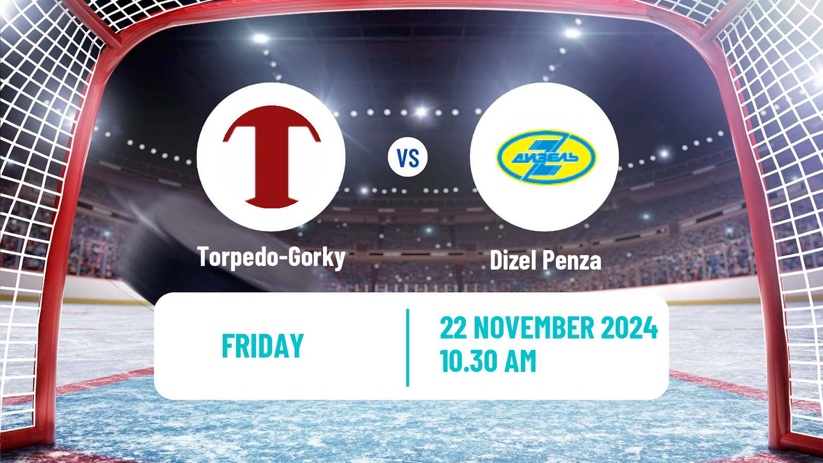 Hockey VHL Torpedo-Gorky - Dizel Penza