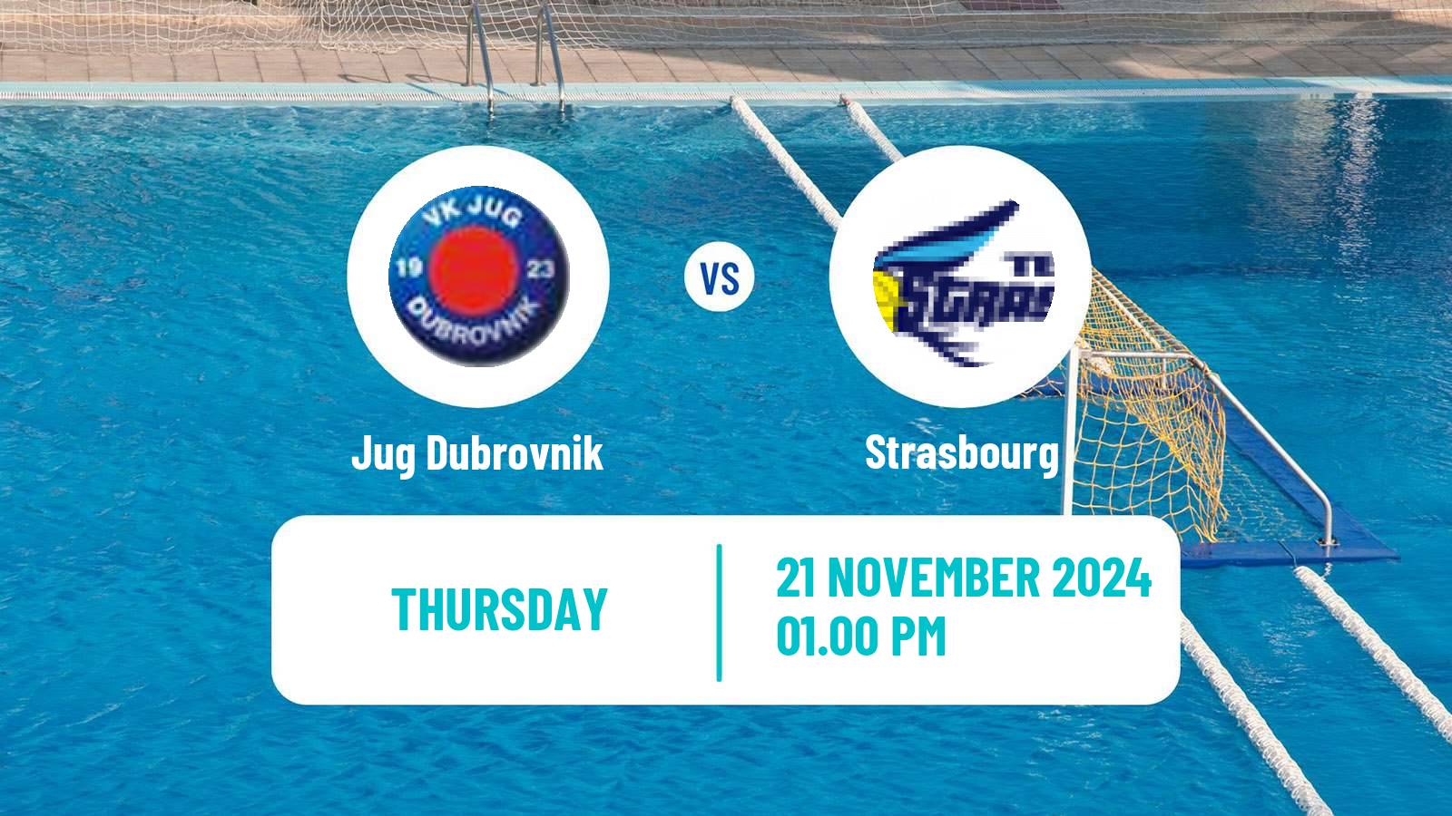 Water polo Euro Cup Water Polo Jug Dubrovnik - Strasbourg