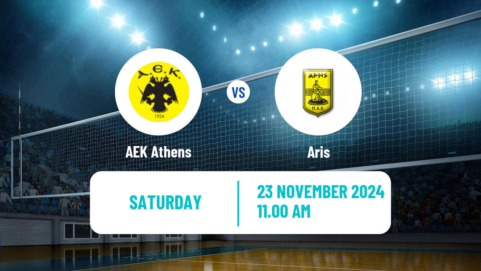 Volleyball Greek A1 Volleyball Women AEK Athens - Aris