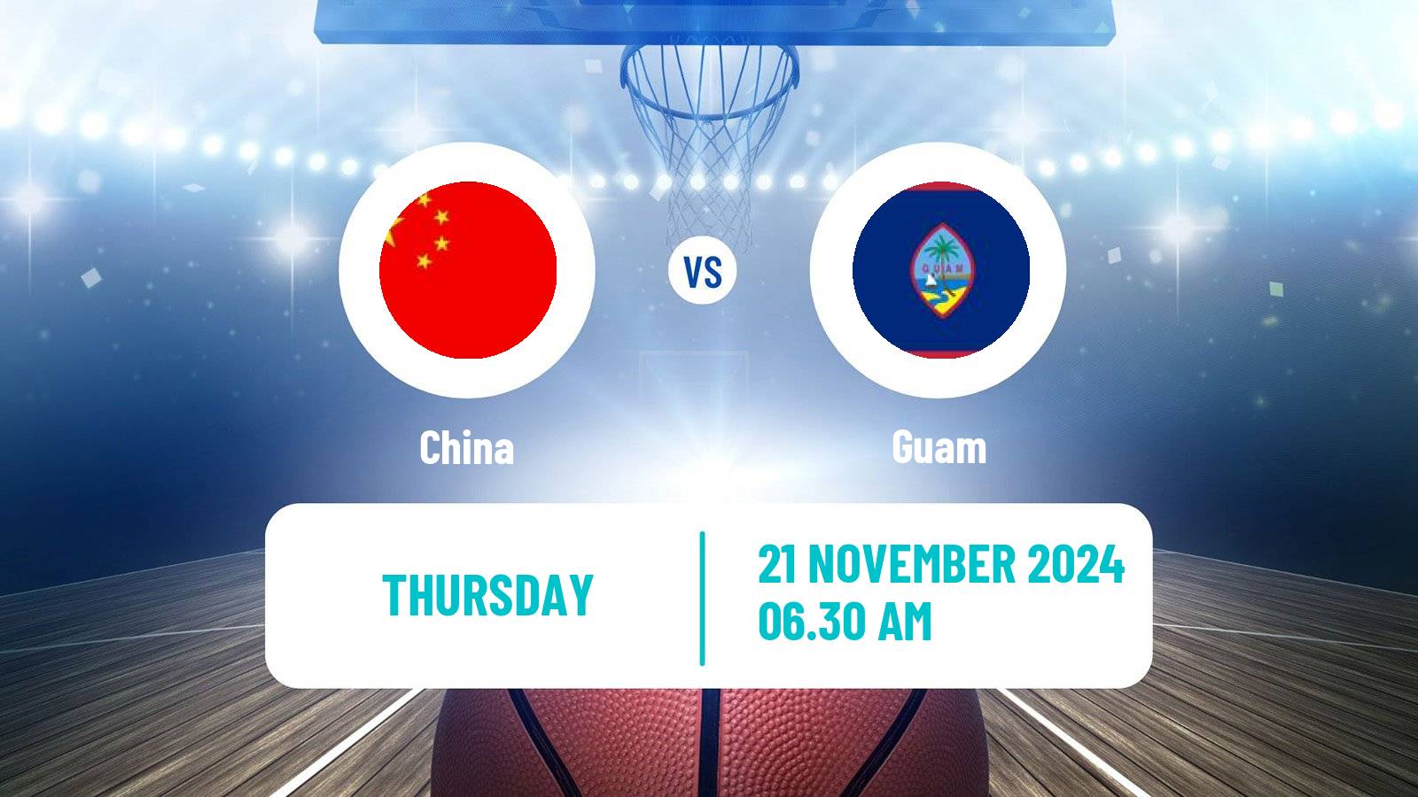 Basketball Asia Cup Basketball China - Guam