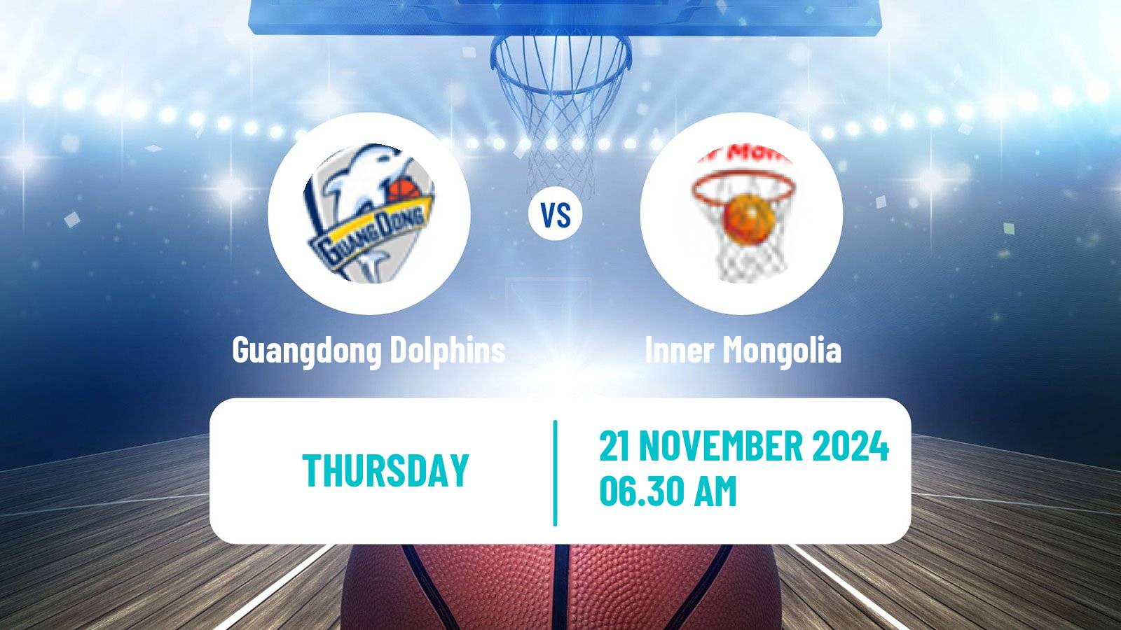 Basketball WCBA Guangdong Dolphins - Inner Mongolia