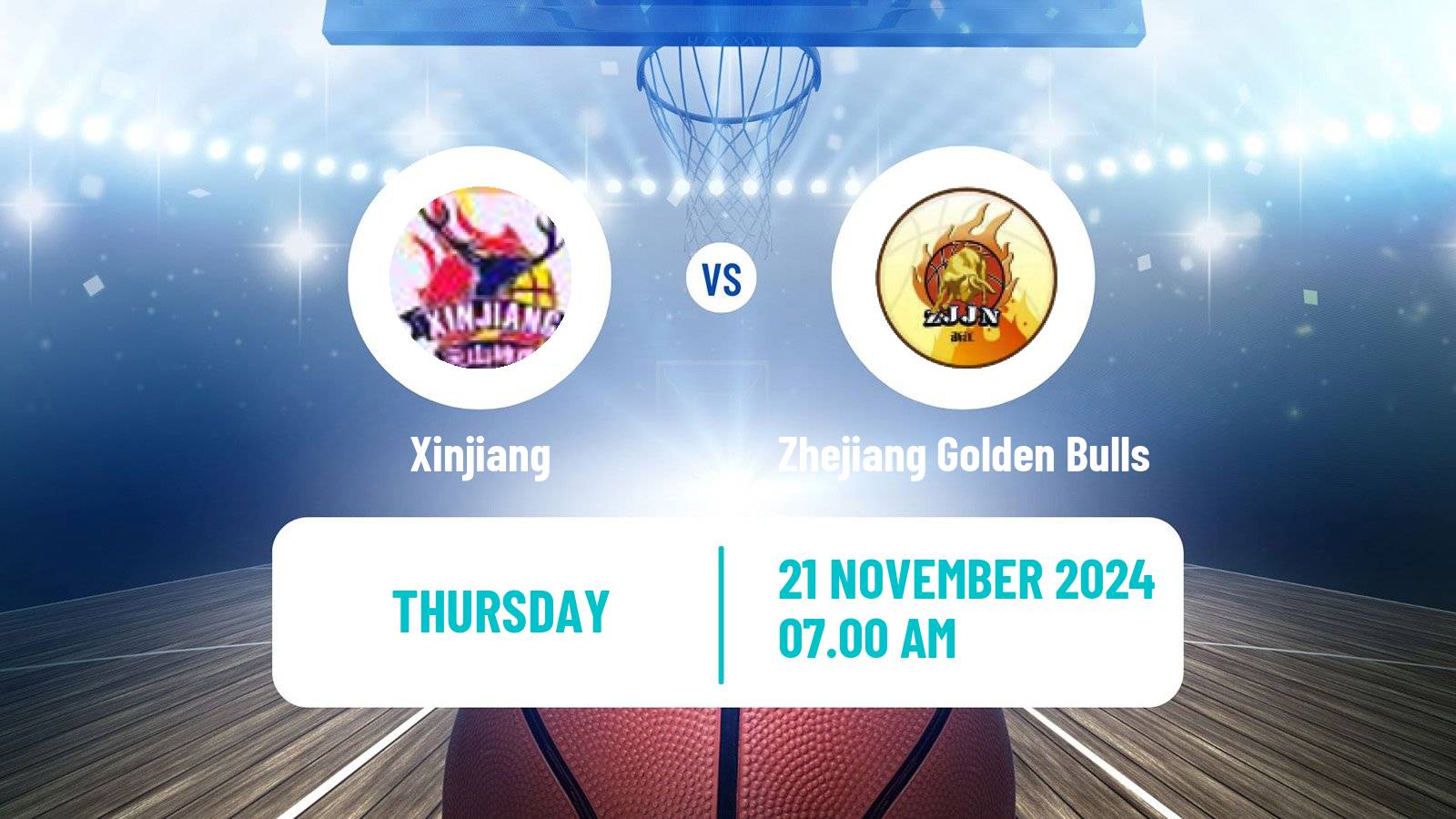 Basketball WCBA Xinjiang - Zhejiang Golden Bulls