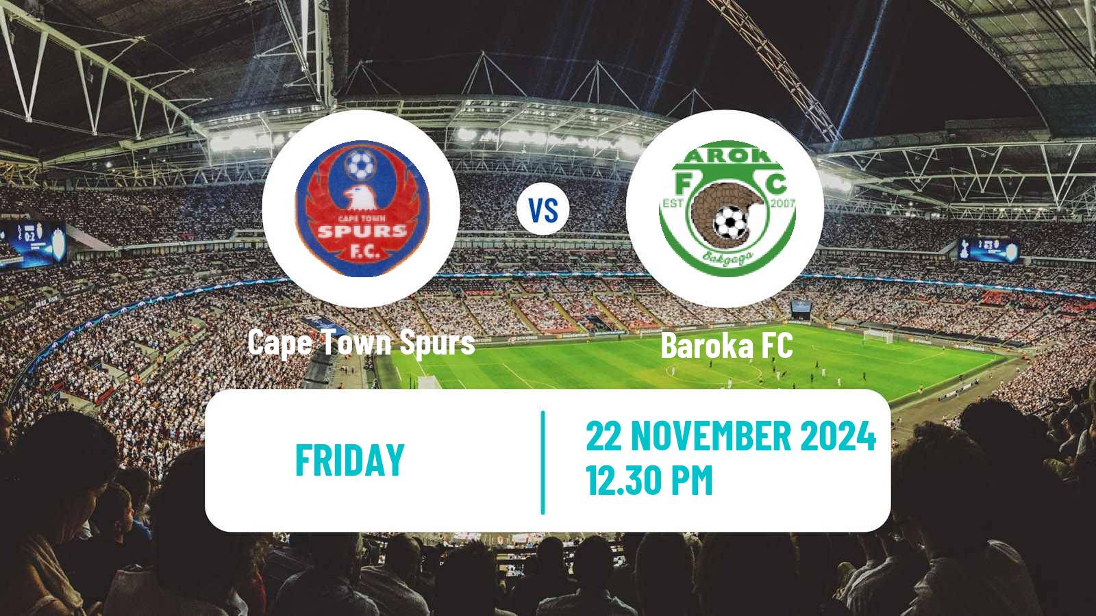 Soccer South African First Division Cape Town Spurs - Baroka