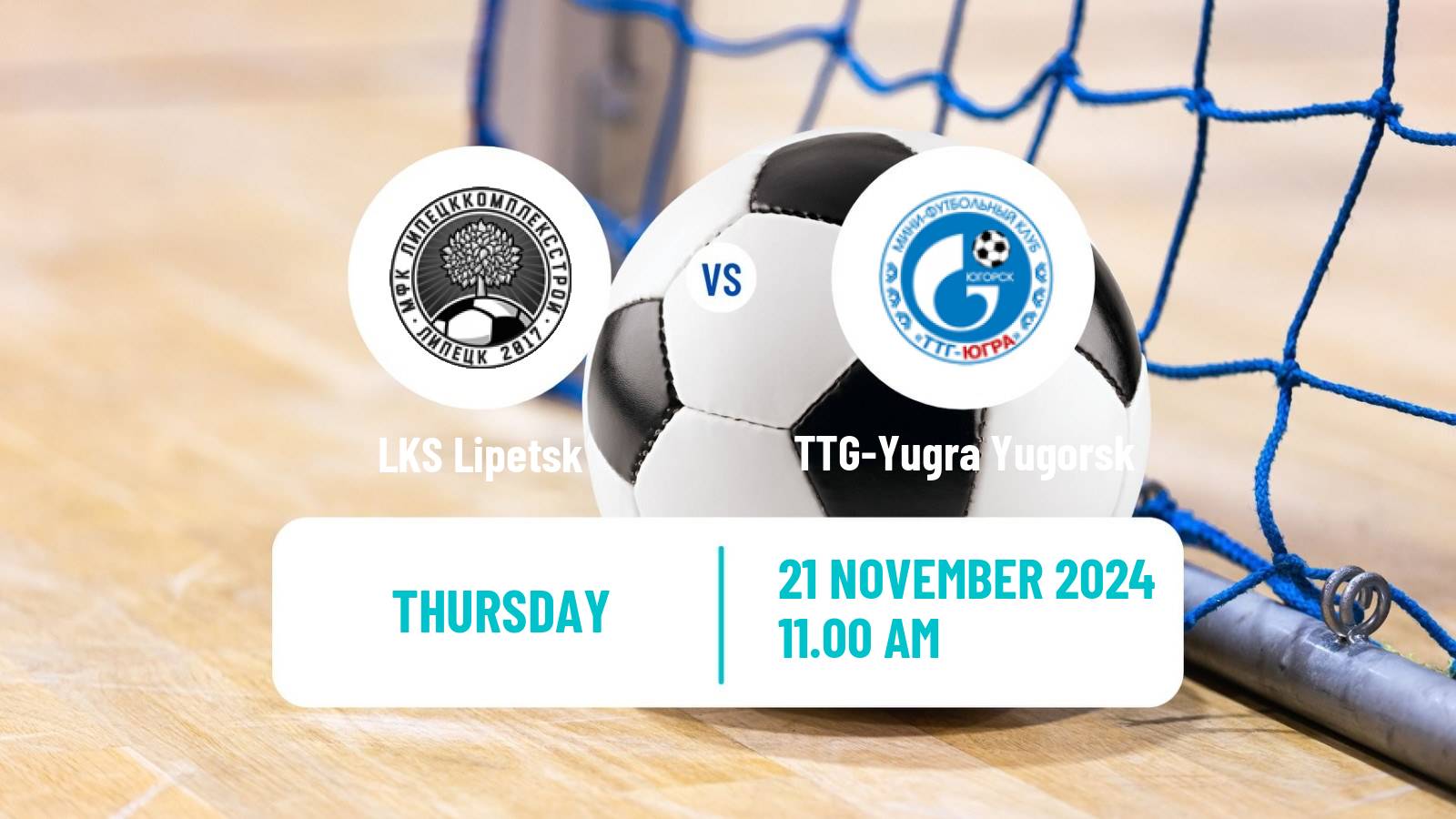 Futsal Russian Super Liga Futsal LKS Lipetsk - TTG-Yugra Yugorsk