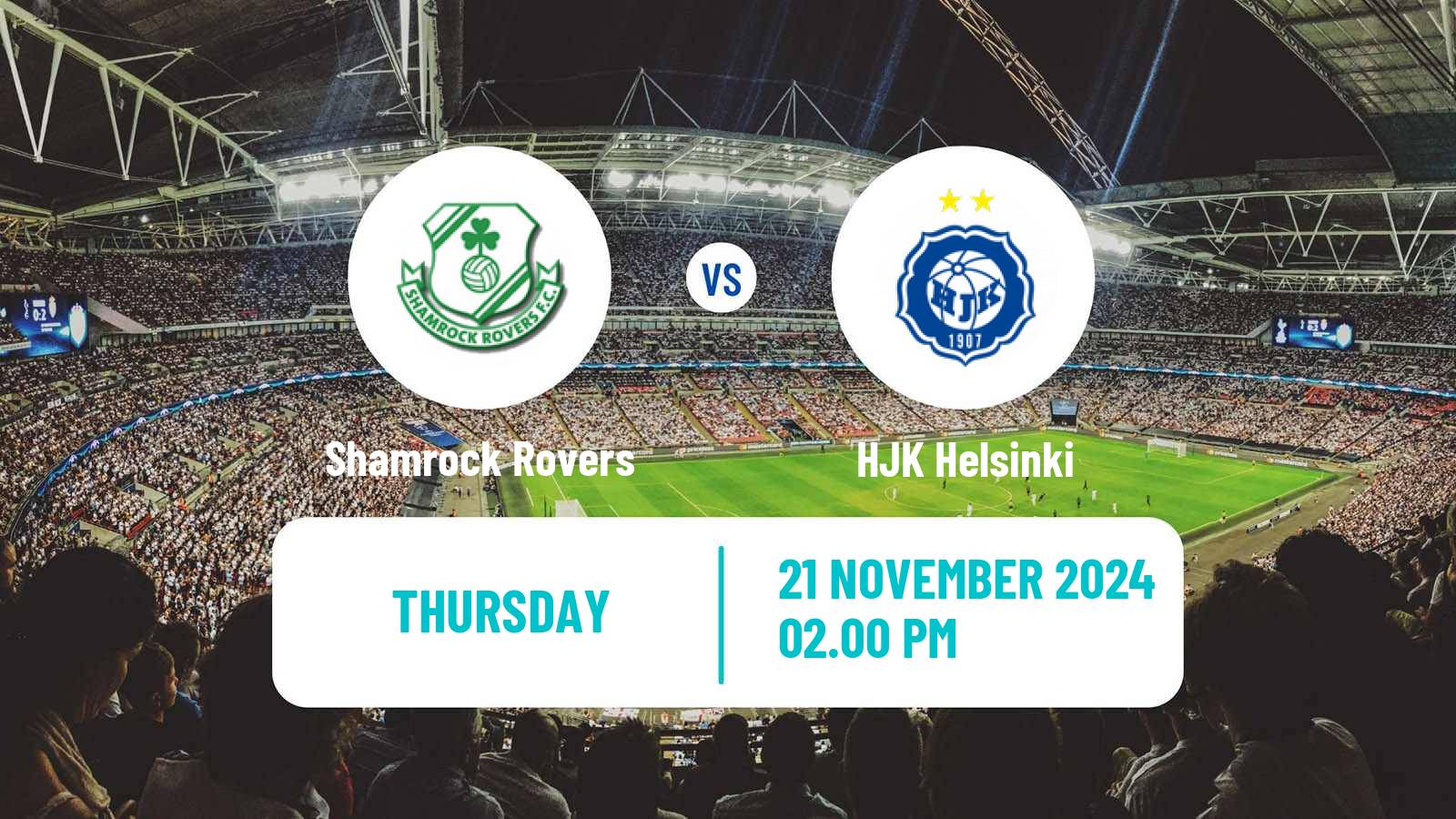 Soccer Club Friendly Shamrock Rovers - HJK