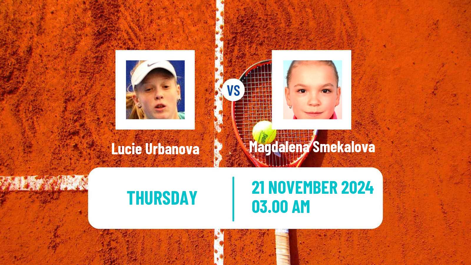 Tennis ITF W15 Heraklion 8 Women Lucie Urbanova - Magdalena Smekalova