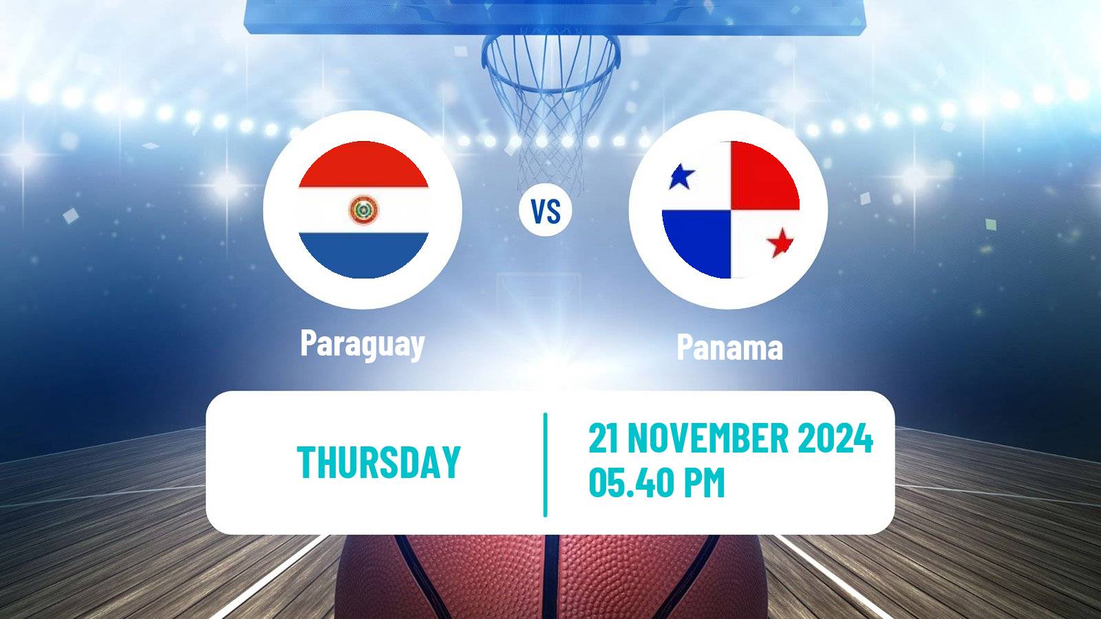 Basketball AmeriCup Basketball Paraguay - Panama