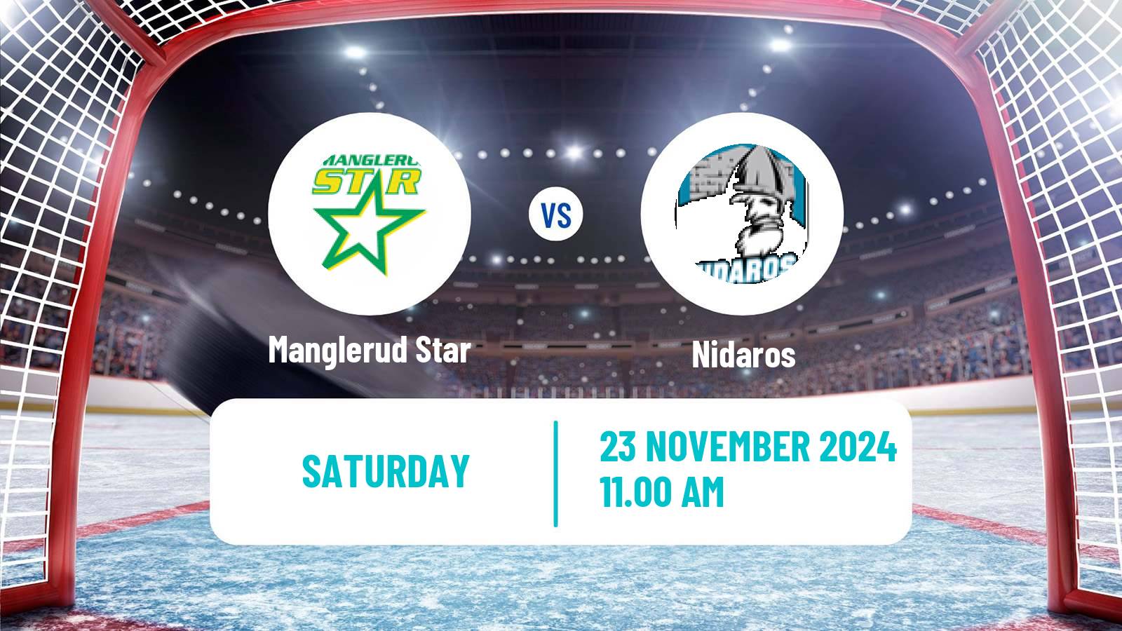 Hockey Norwegian Division 1 Hockey Manglerud Star - Nidaros