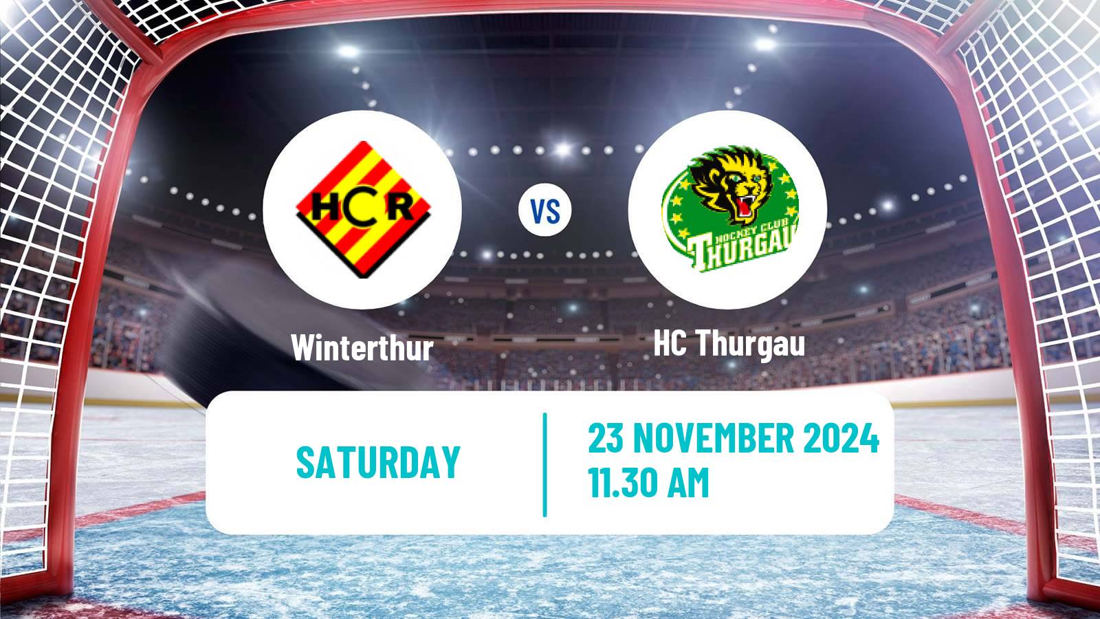 Hockey Swiss League Hockey Winterthur - Thurgau