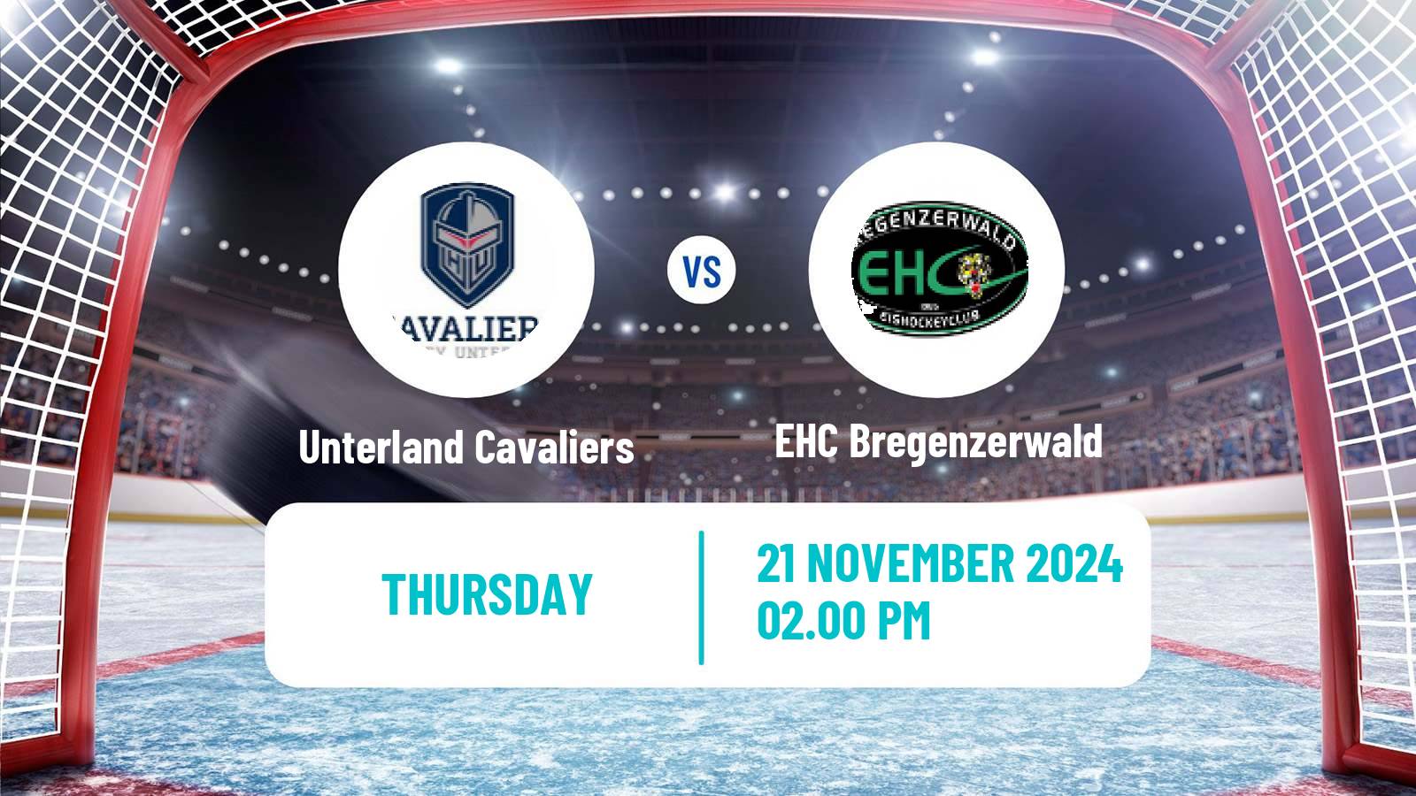 Hockey Alps Hockey League Unterland Cavaliers - EHC Bregenzerwald