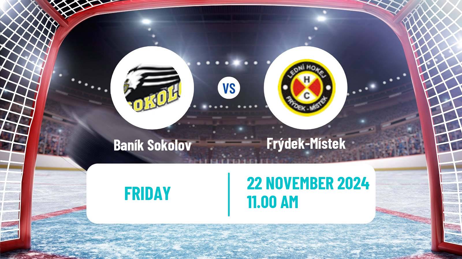 Hockey Czech Chance Liga Baník Sokolov - Frýdek-Místek