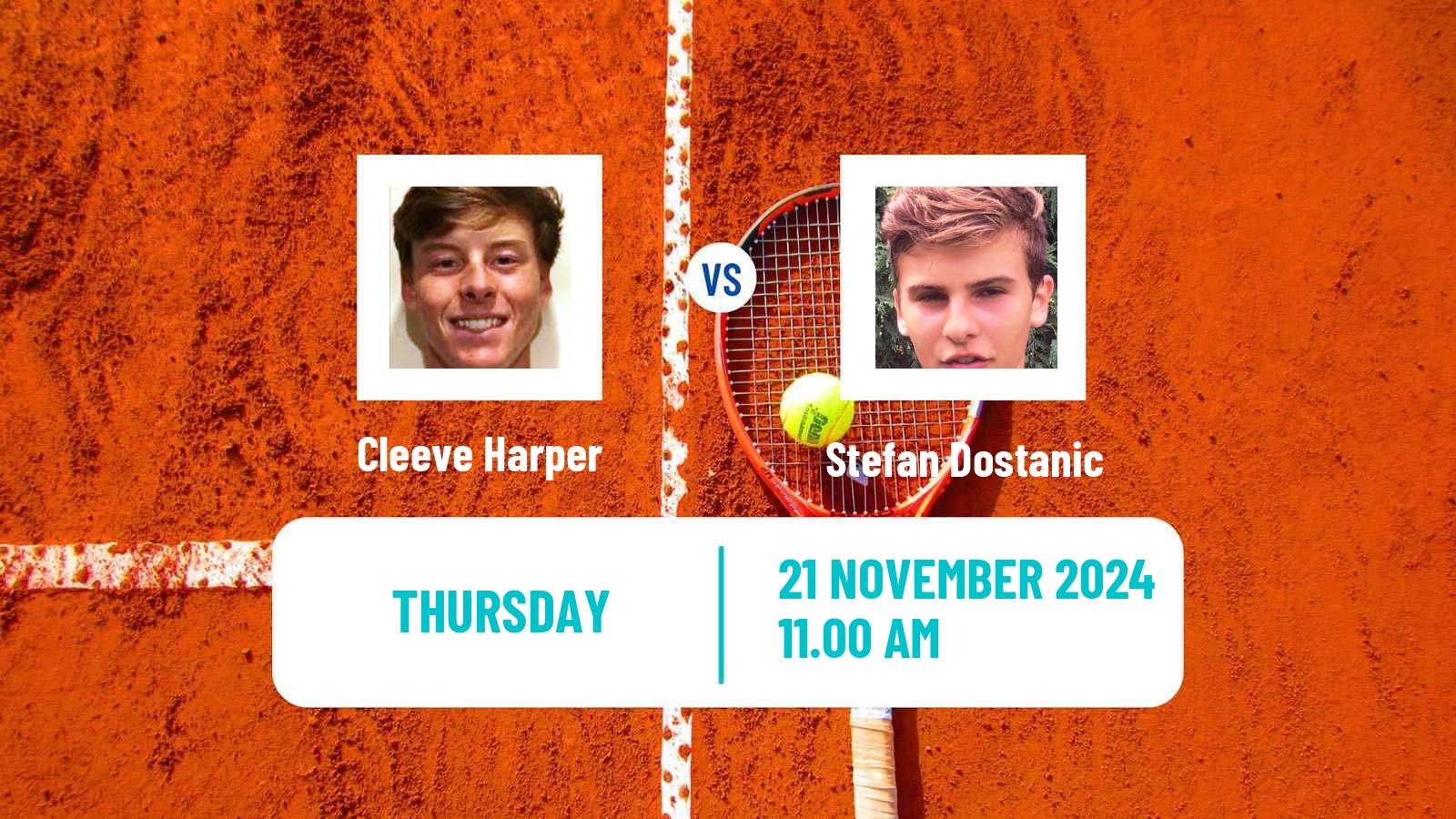 Tennis ITF M25 Austin Tx Men Cleeve Harper - Stefan Dostanic