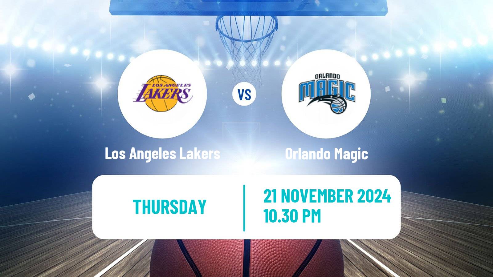 Basketball NBA Los Angeles Lakers - Orlando Magic