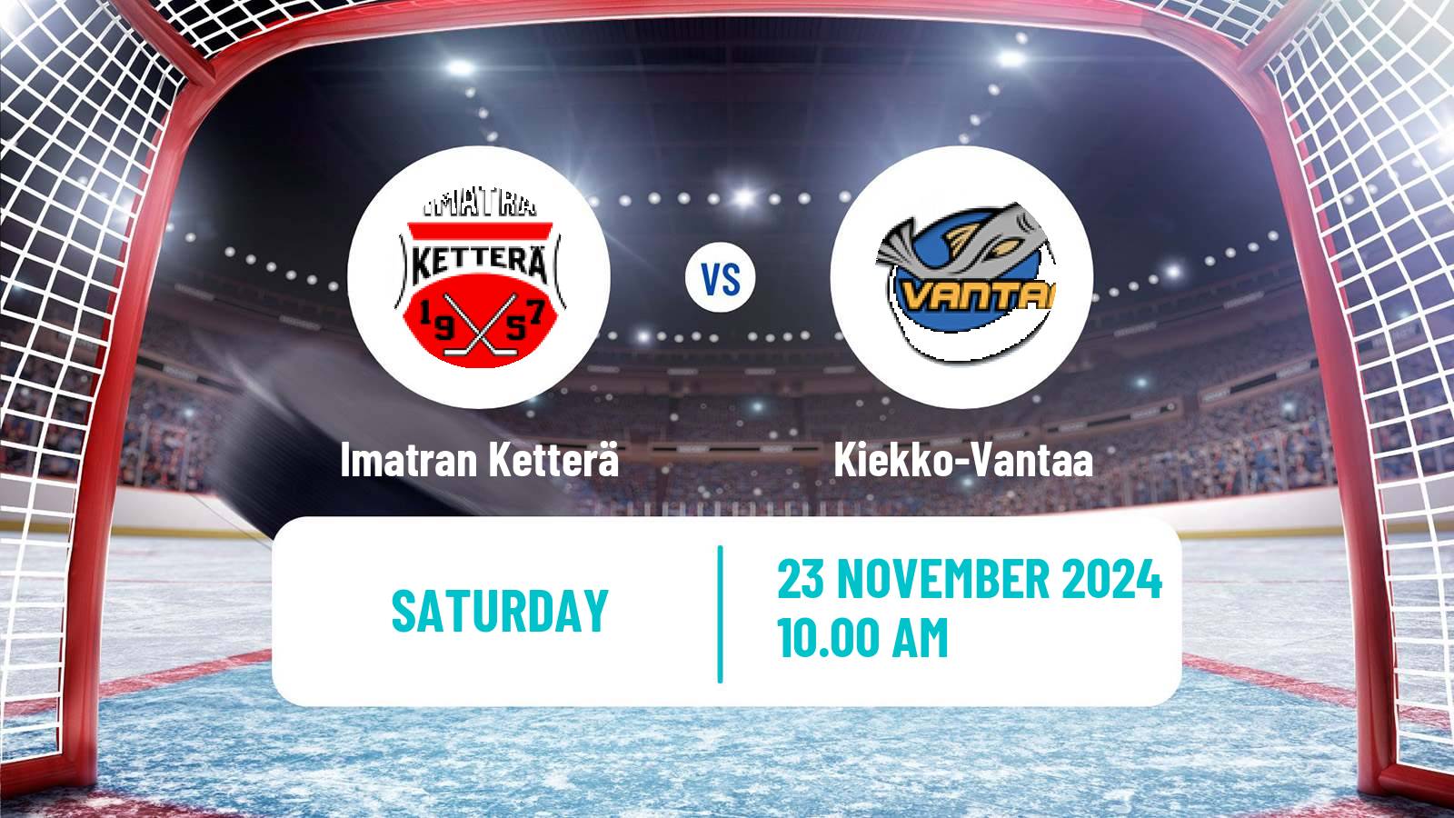 Hockey Finnish Mestis Imatran Ketterä - Kiekko-Vantaa