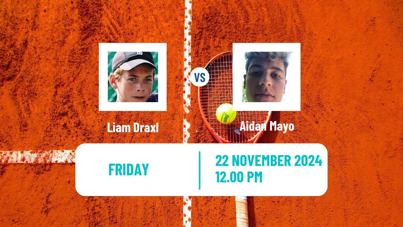 Tennis Puerto Vallarta Challenger Men Liam Draxl - Aidan Mayo