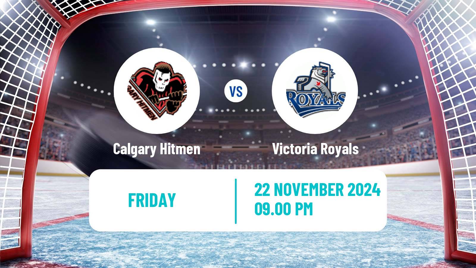 Hockey WHL Calgary Hitmen - Victoria Royals