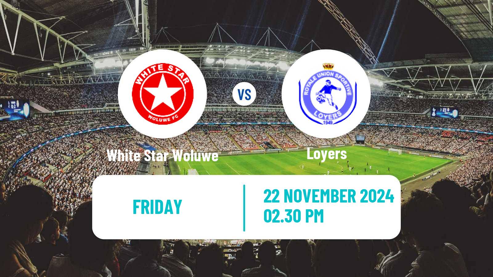 Soccer Belgian 1st National Women White Star Woluwe - Loyers