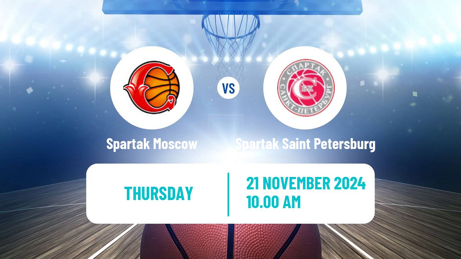 Basketball Russian Cup Basketball Women Spartak Moscow - Spartak Saint Petersburg