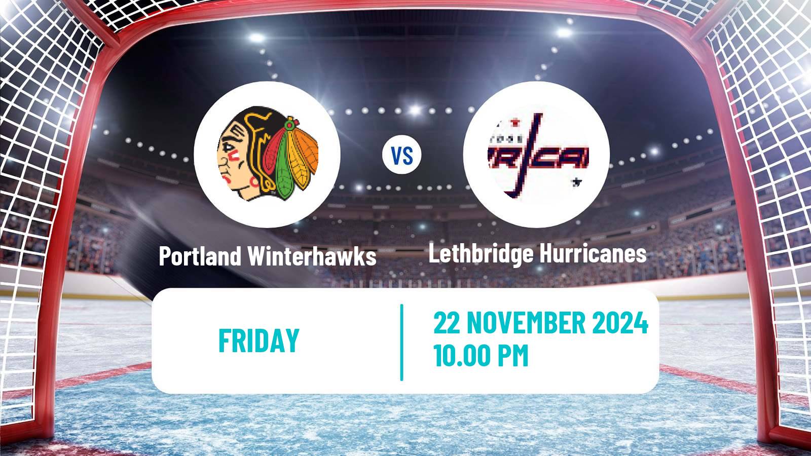 Hockey WHL Portland Winterhawks - Lethbridge Hurricanes