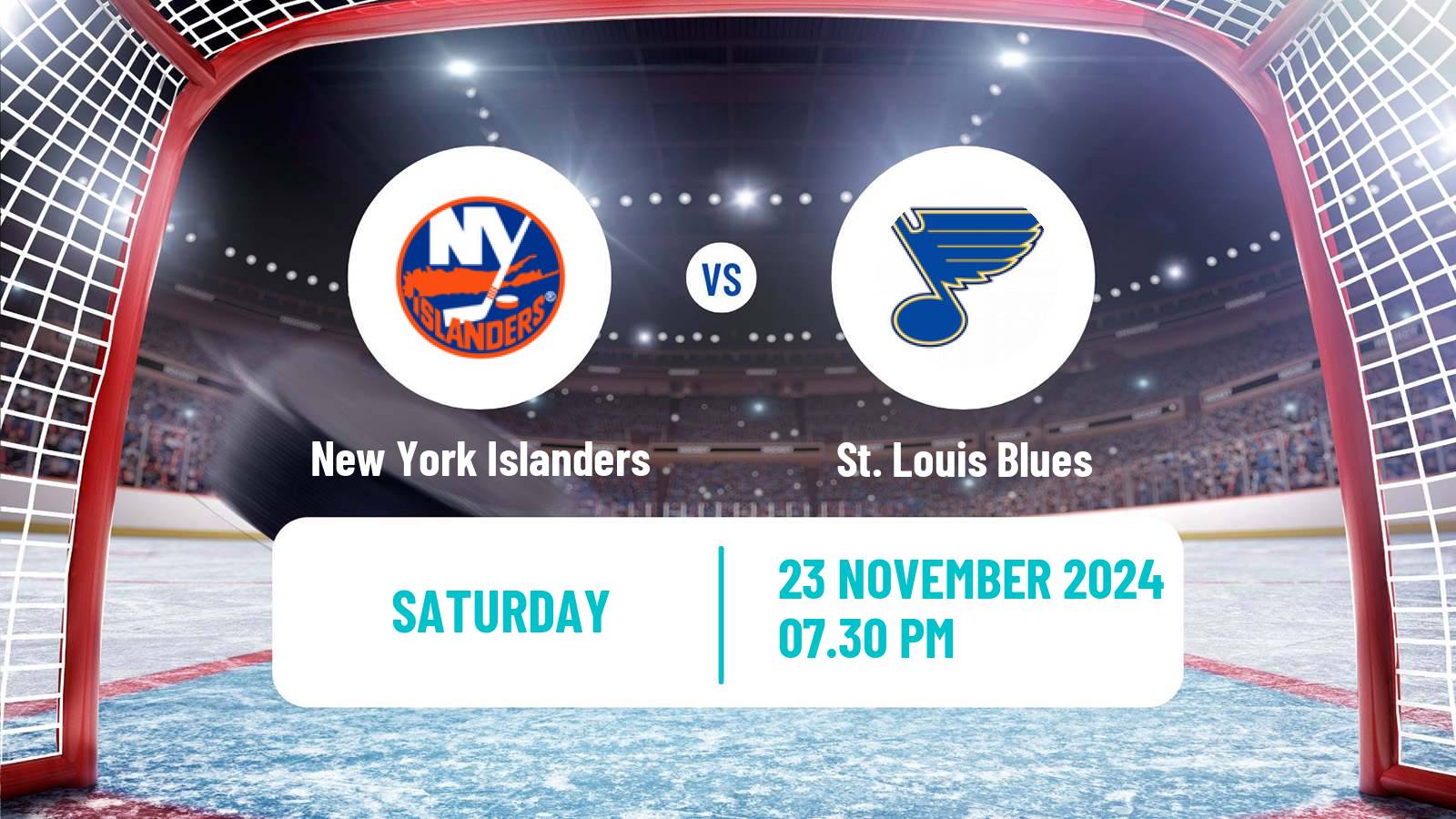 Hockey NHL New York Islanders - St. Louis Blues