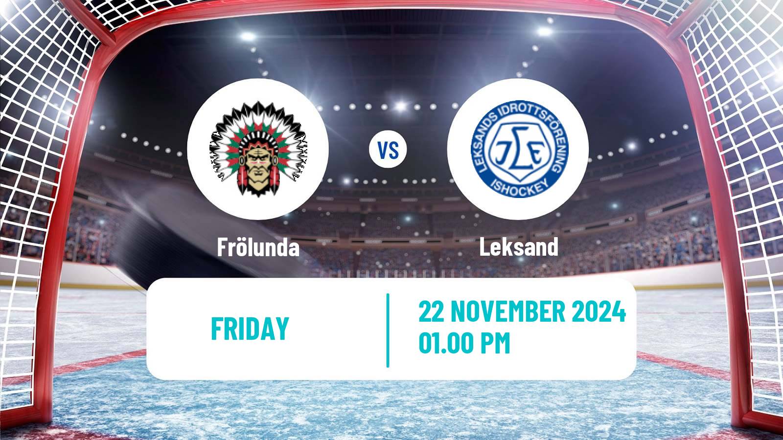 Hockey Swedish SDHL Women Frölunda - Leksand