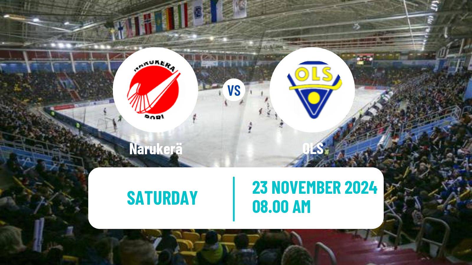 Bandy Finnish Bandyliiga Narukerä - OLS