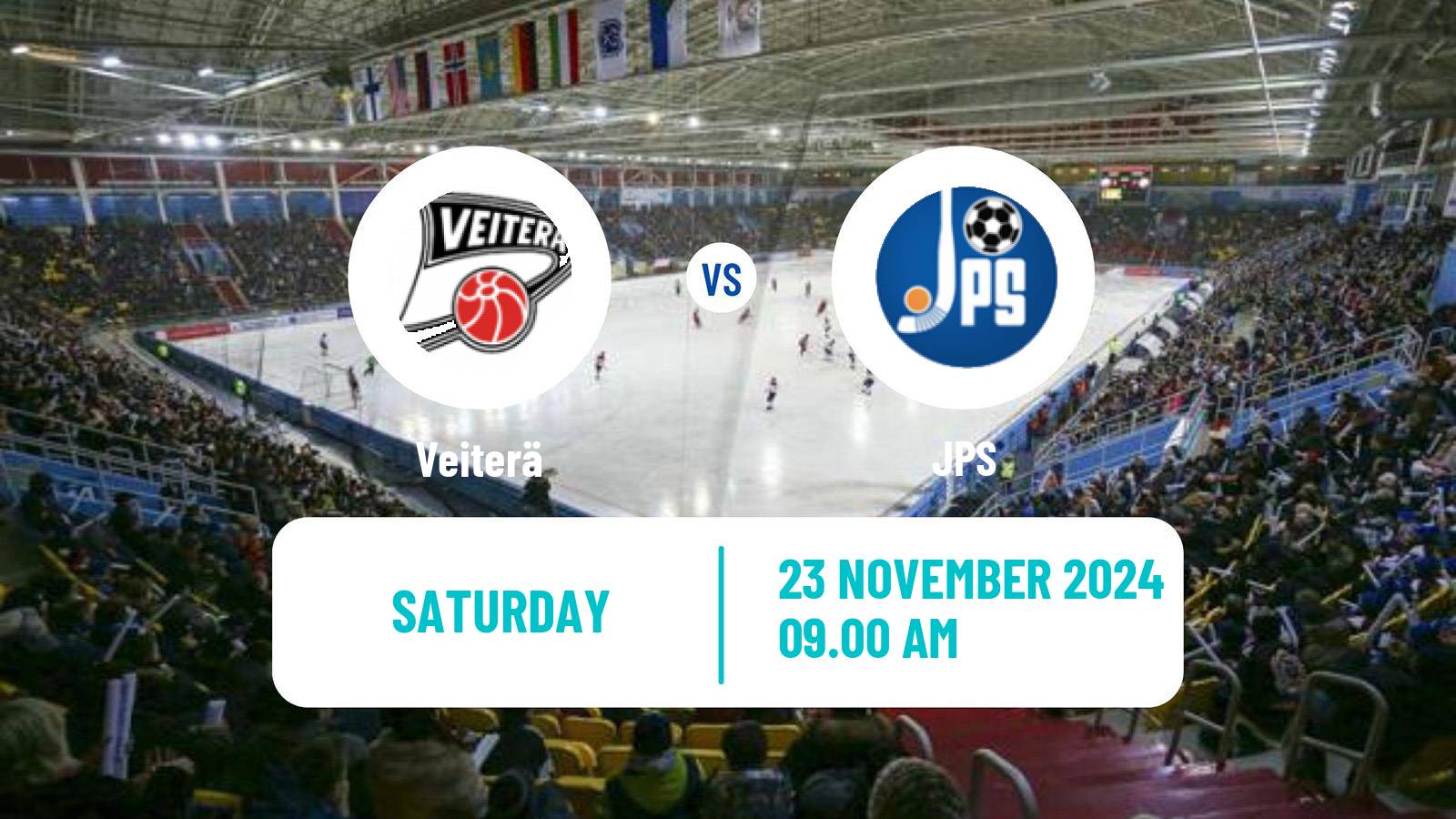 Bandy Finnish Bandyliiga Veiterä - JPS