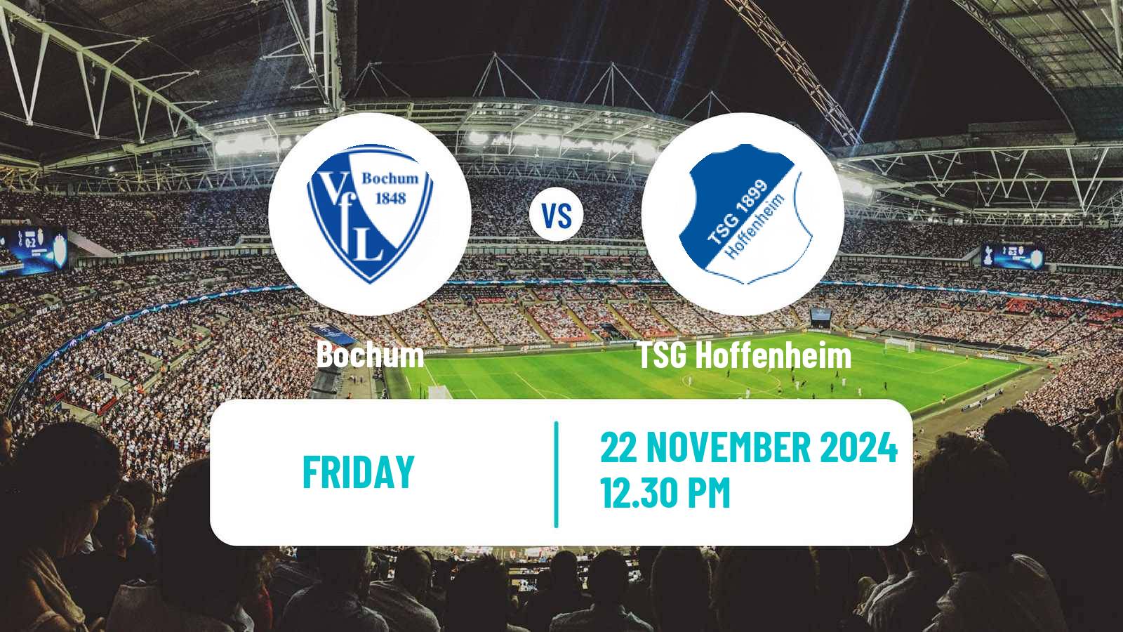 Soccer German DFB Pokal Women Bochum - TSG Hoffenheim