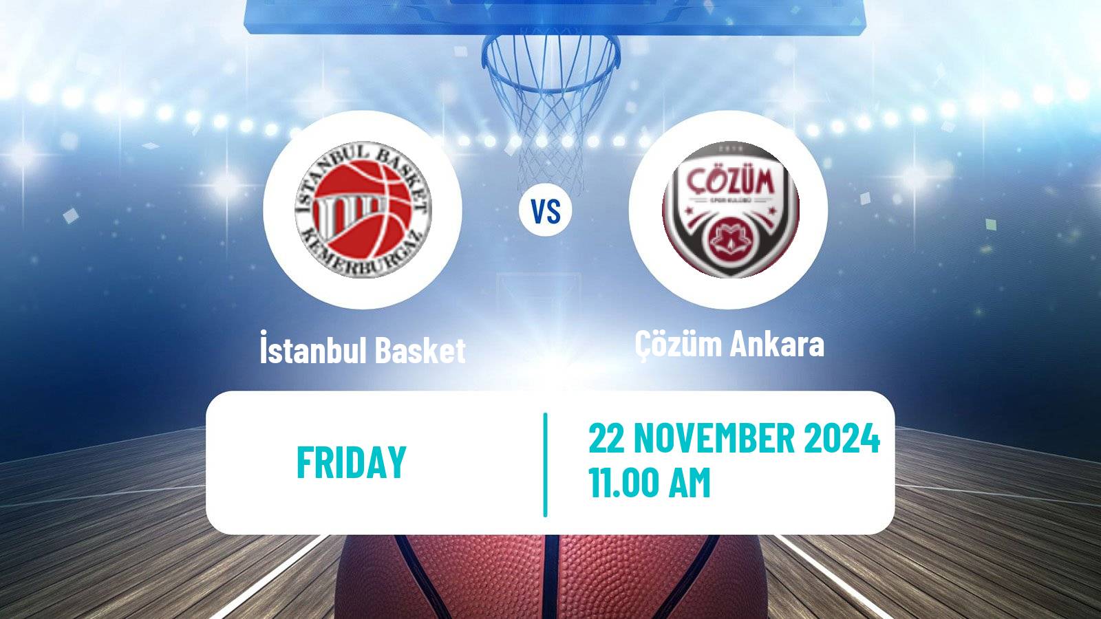 Basketball Turkish TB2L İstanbul Basket - Çözüm Ankara