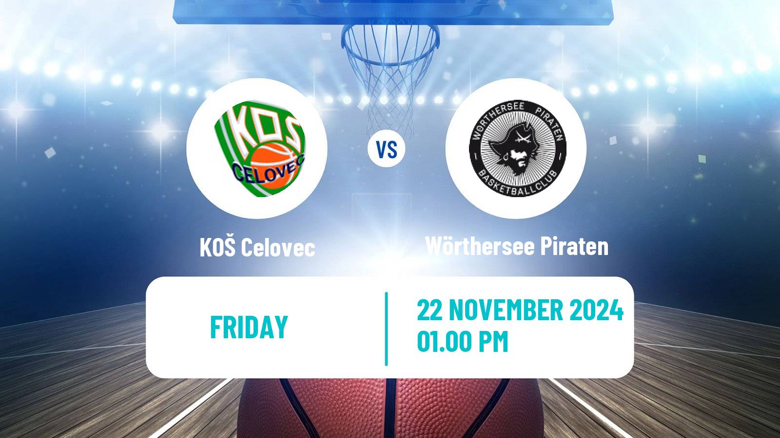 Basketball Austrian Zweite Liga Basketball Celovec - Wörthersee Piraten