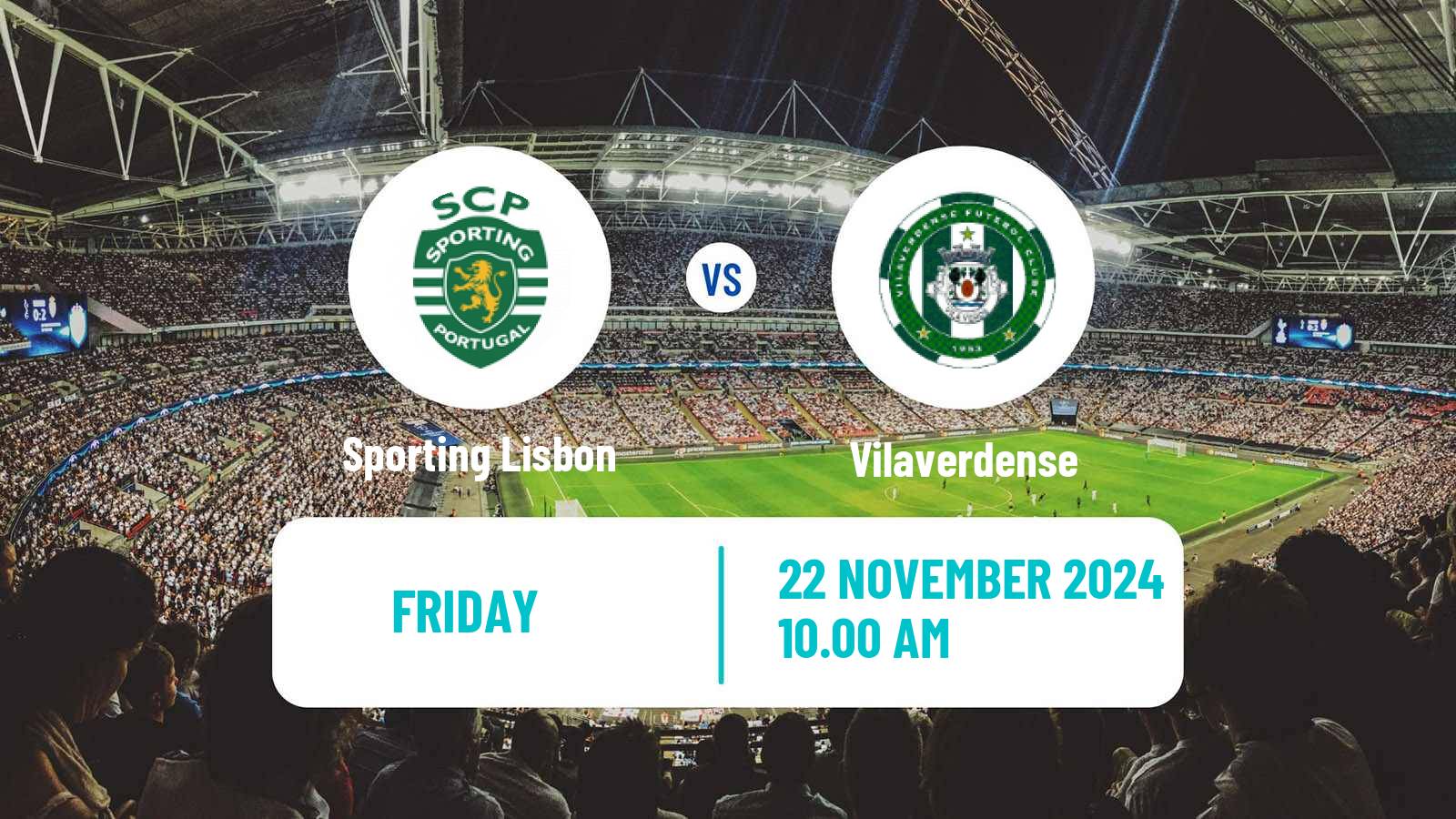 Soccer Portuguese Liga BPI Women Sporting Lisbon - Vilaverdense