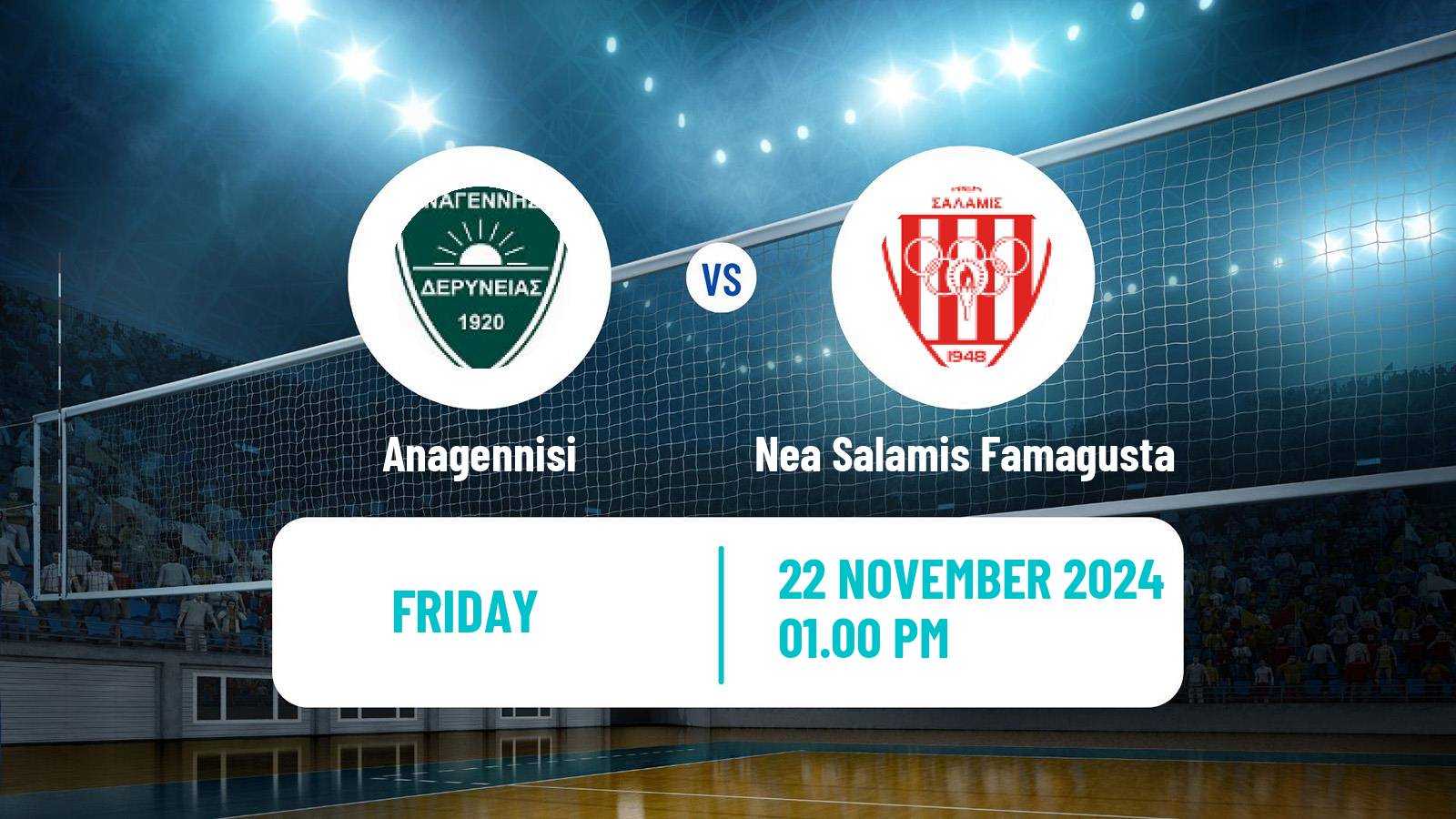 Volleyball Cypriot Championship Volleyball Anagennisi - Nea Salamis Famagusta