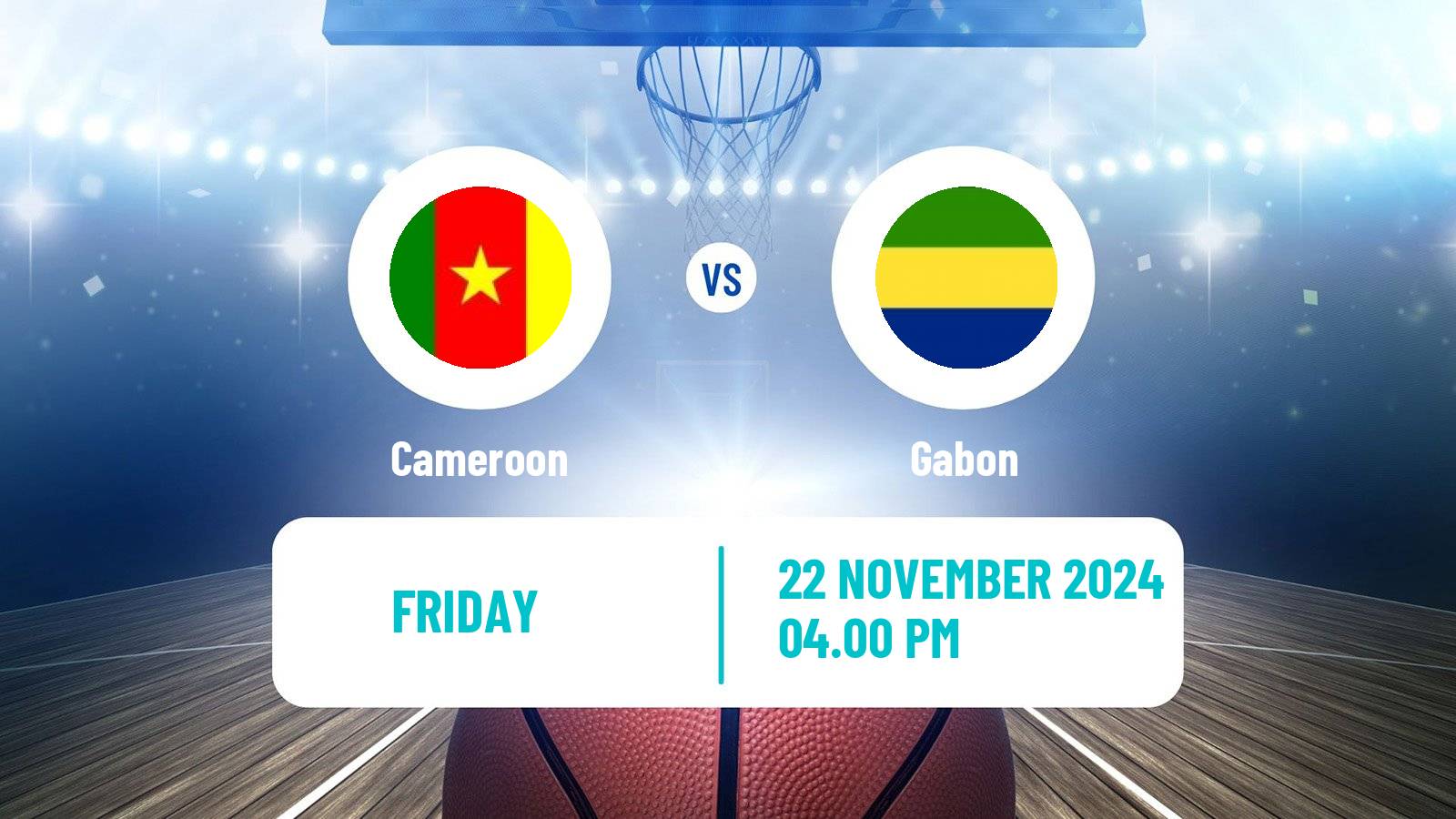 Basketball African Championship Basketball Cameroon - Gabon