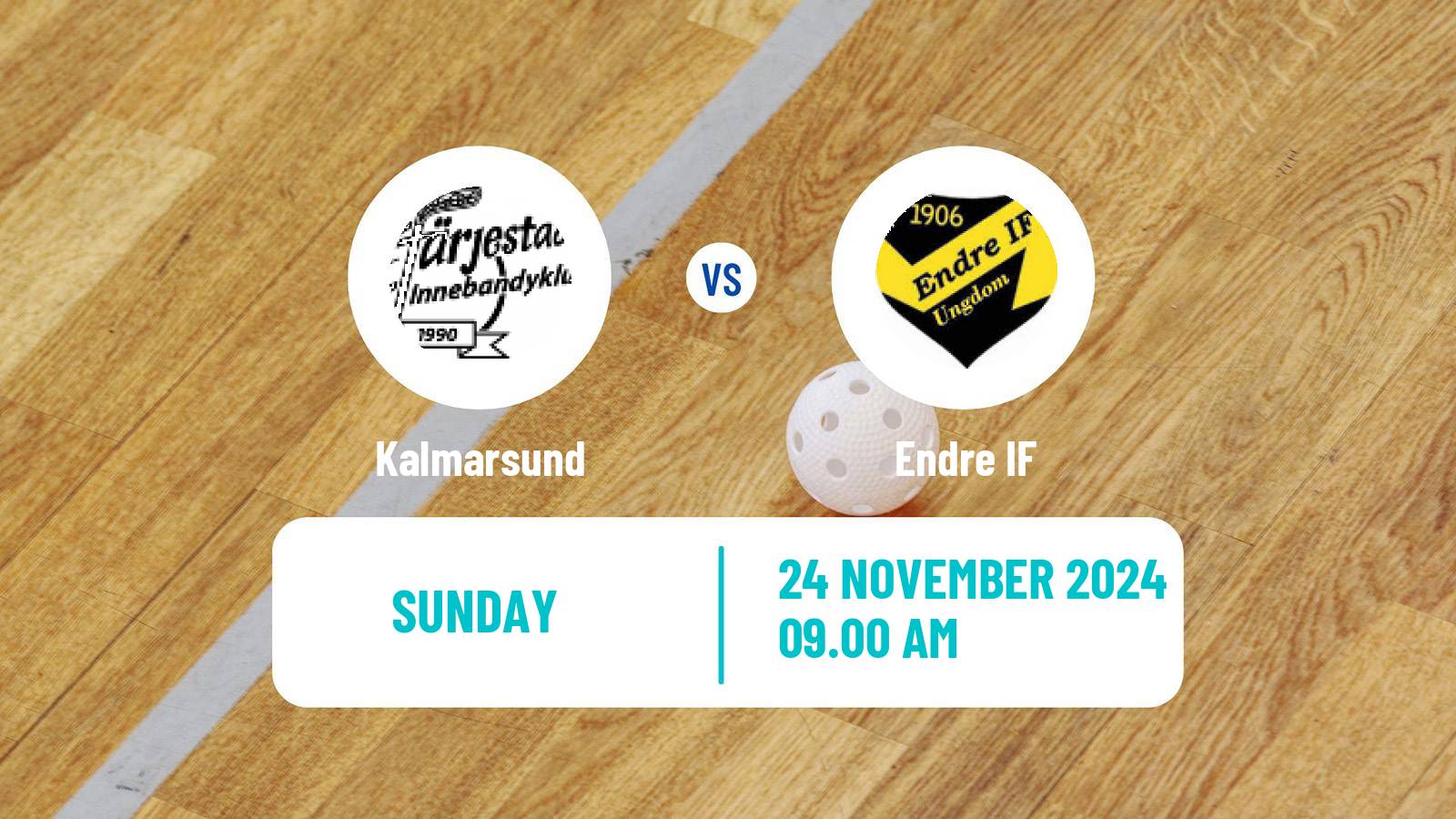 Floorball Swedish Superligan Floorball Women Kalmarsund - Endre IF