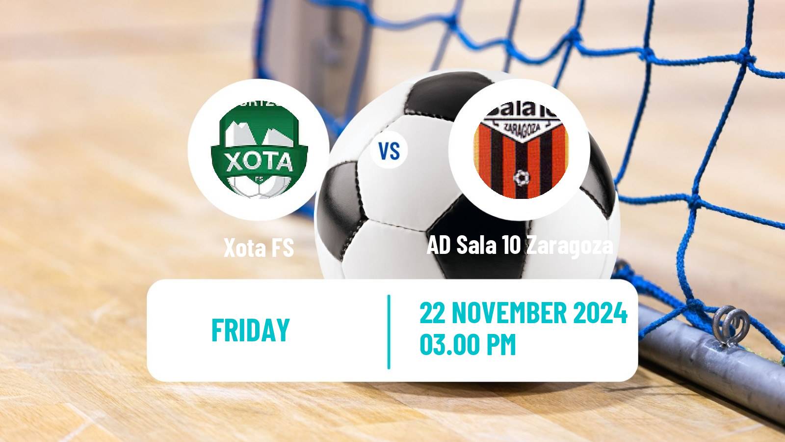 Futsal Spanish Primera Division Futsal Xota - AD Sala 10 Zaragoza