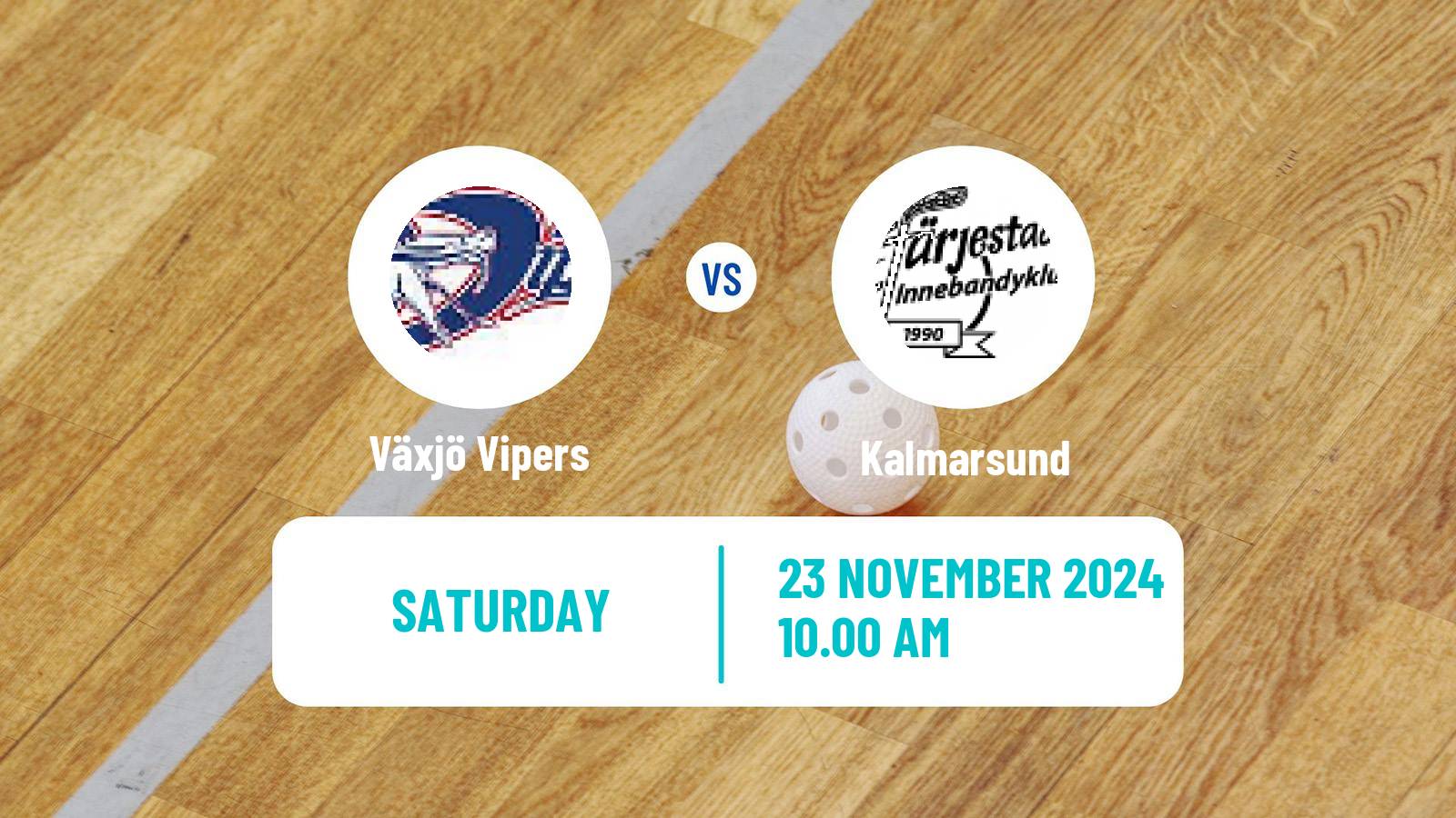 Floorball Swedish Superligan Floorball Växjö Vipers - Kalmarsund