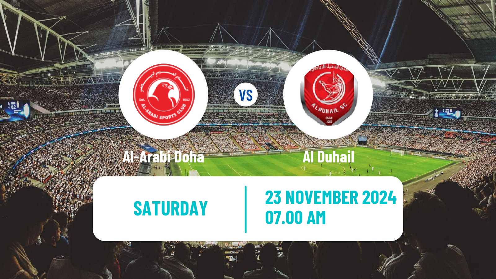 Soccer Qatar QSL Al-Arabi Doha - Al Duhail