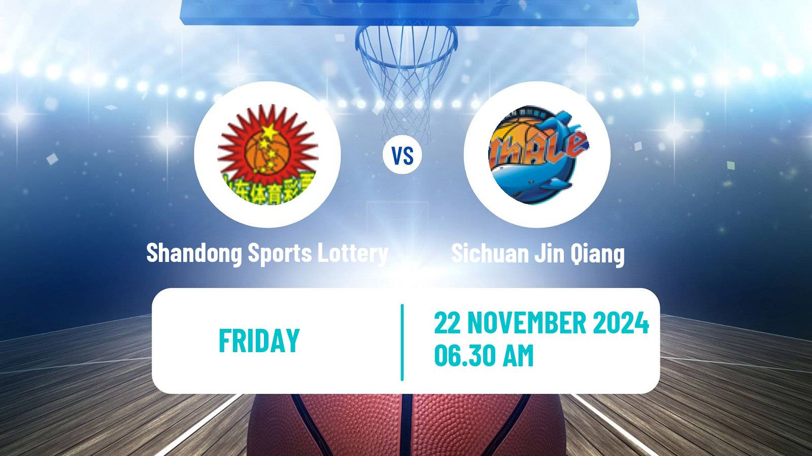 Basketball WCBA Shandong Sports Lottery - Sichuan Jin Qiang