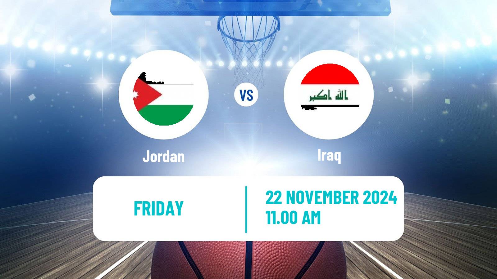 Basketball Asia Cup Basketball Jordan - Iraq