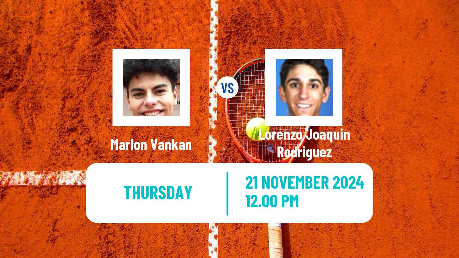 Tennis ITF M15 Azul Men Marlon Vankan - Lorenzo Joaquin Rodriguez