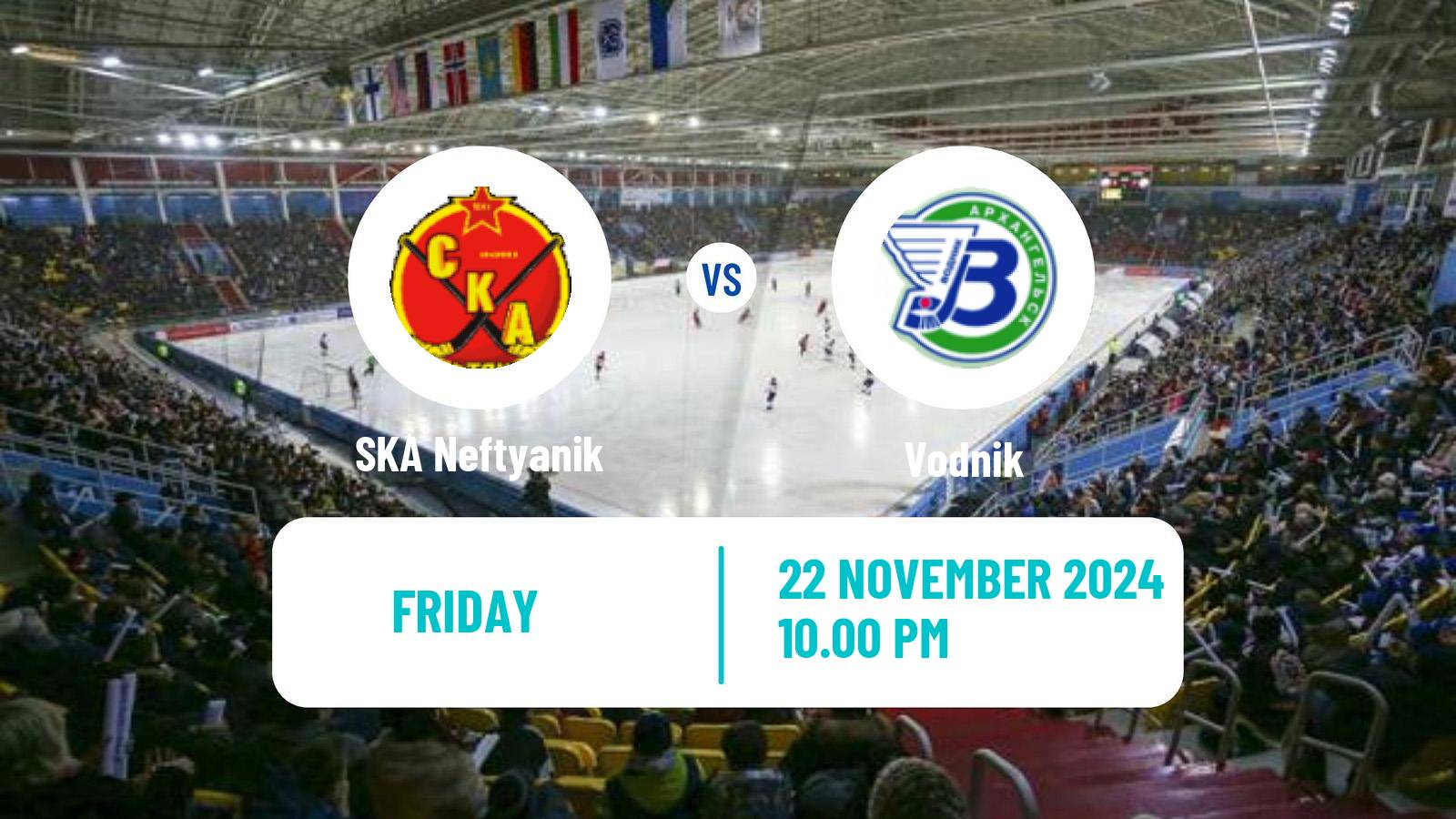 Bandy Russian Super League Bandy SKA Neftyanik - Vodnik