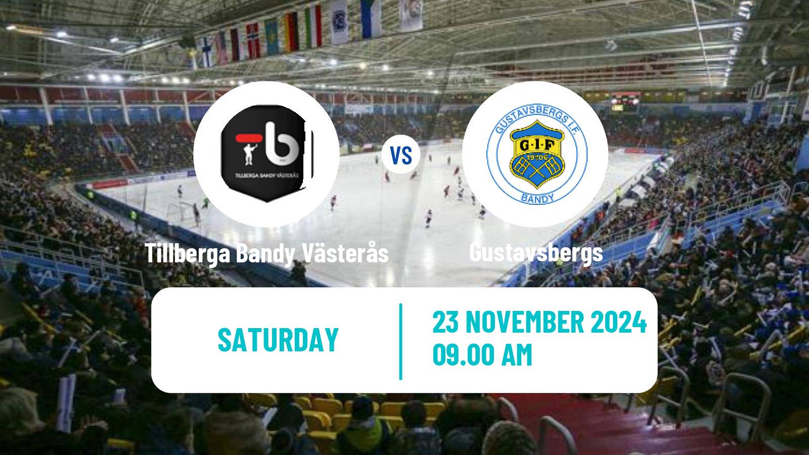 Bandy Swedish Allsvenskan Bandy Tillberga Bandy Västerås - Gustavsbergs