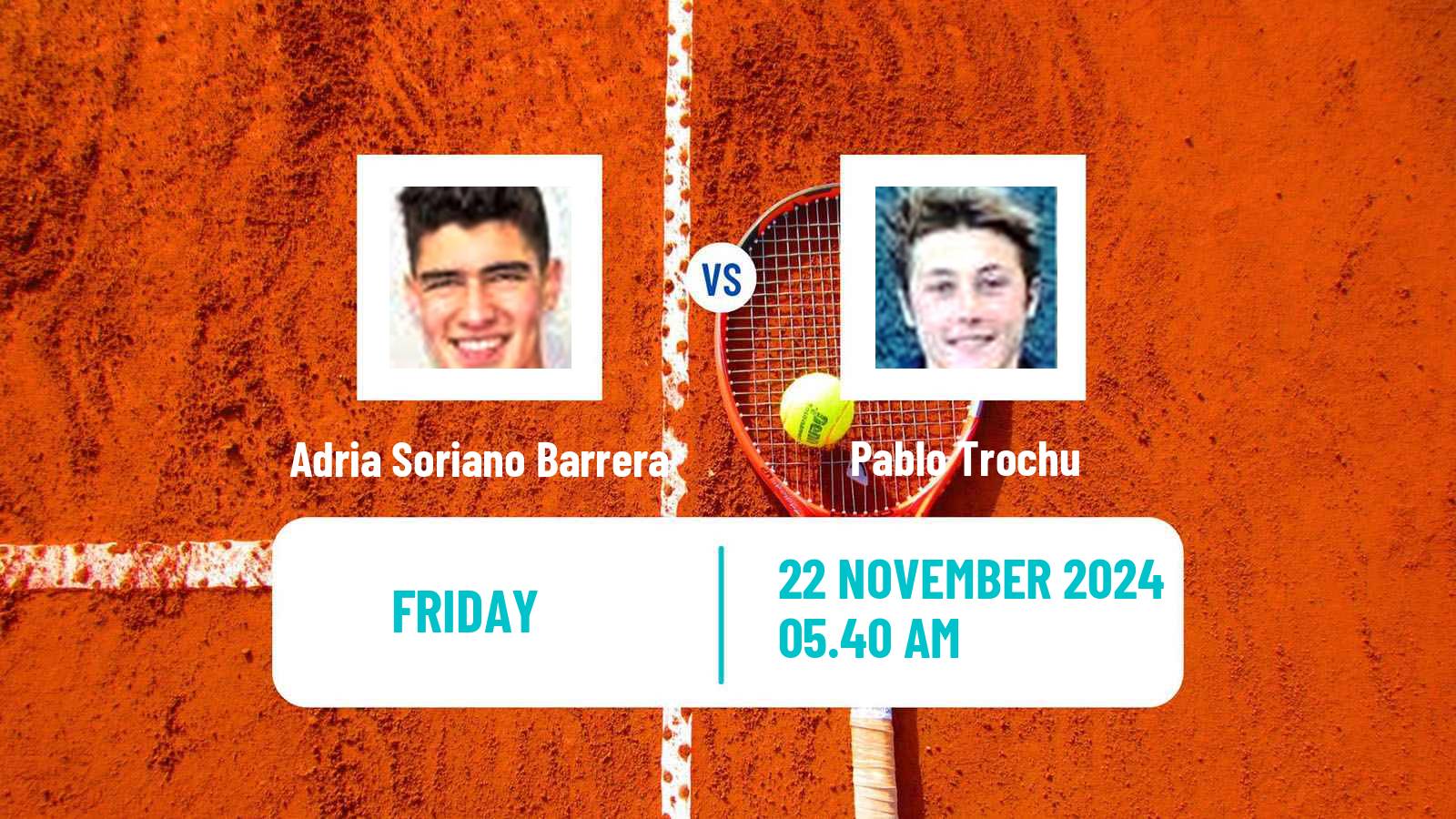 Tennis ITF M15 Heraklion 7 Men Adria Soriano Barrera - Pablo Trochu