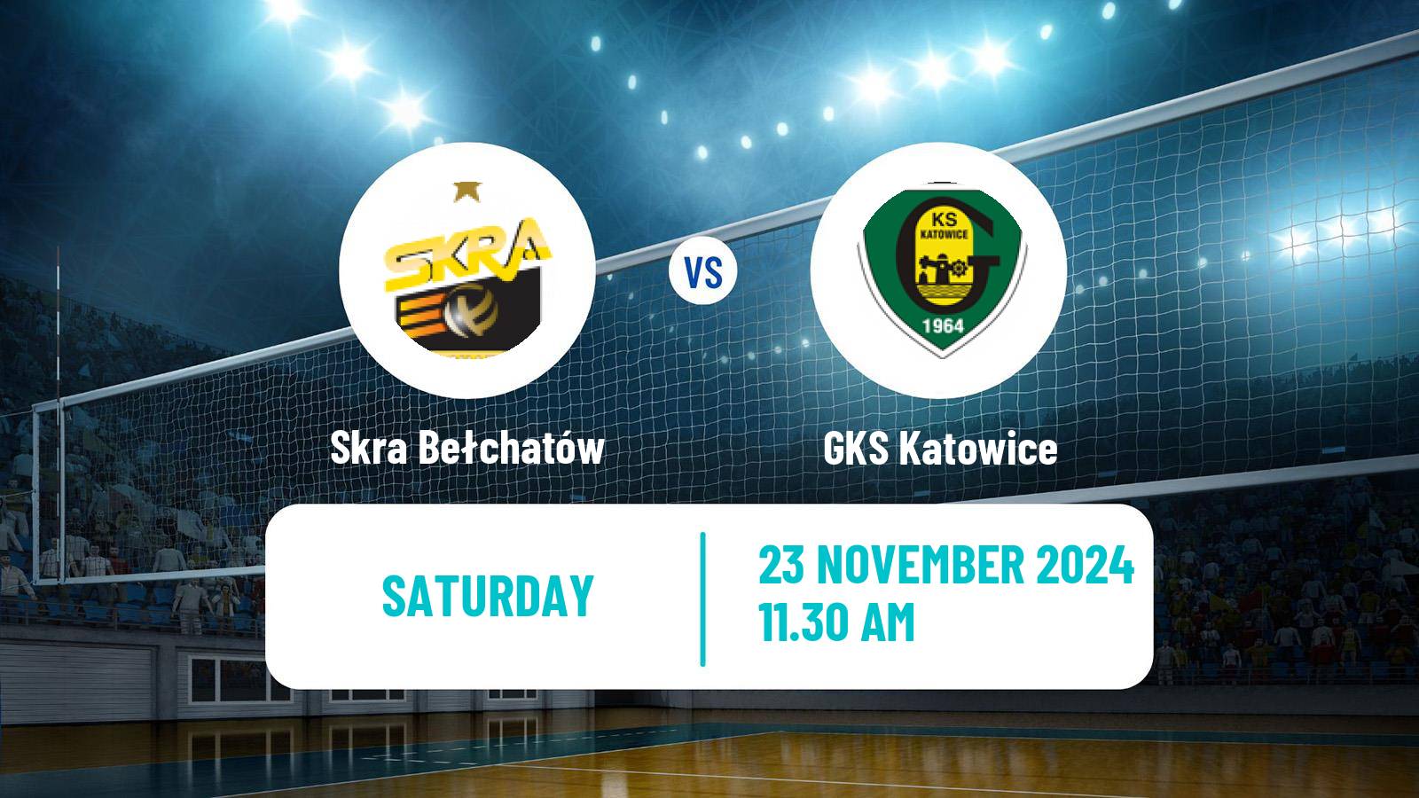 Volleyball Polish PlusLiga Skra Bełchatów - GKS Katowice