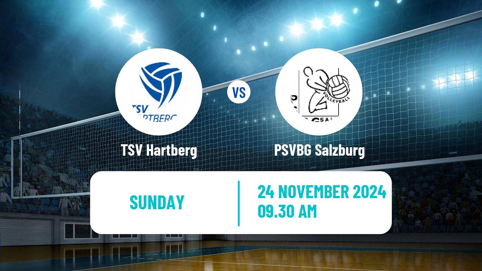 Volleyball Austrian Volley League Women TSV Hartberg - PSVBG Salzburg