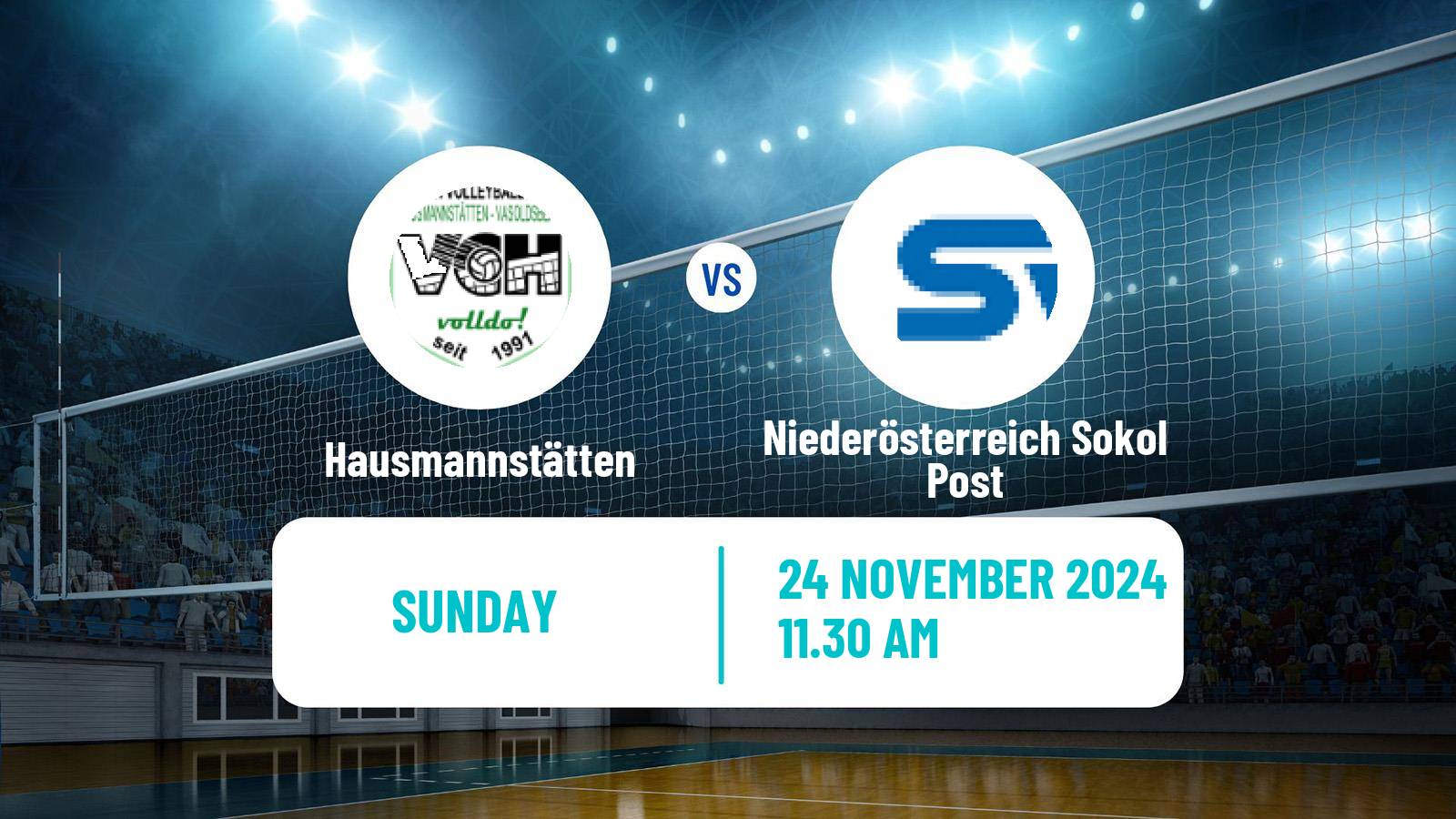 Volleyball Austrian Cup Volleyball Women Hausmannstätten - Niederösterreich Sokol Post