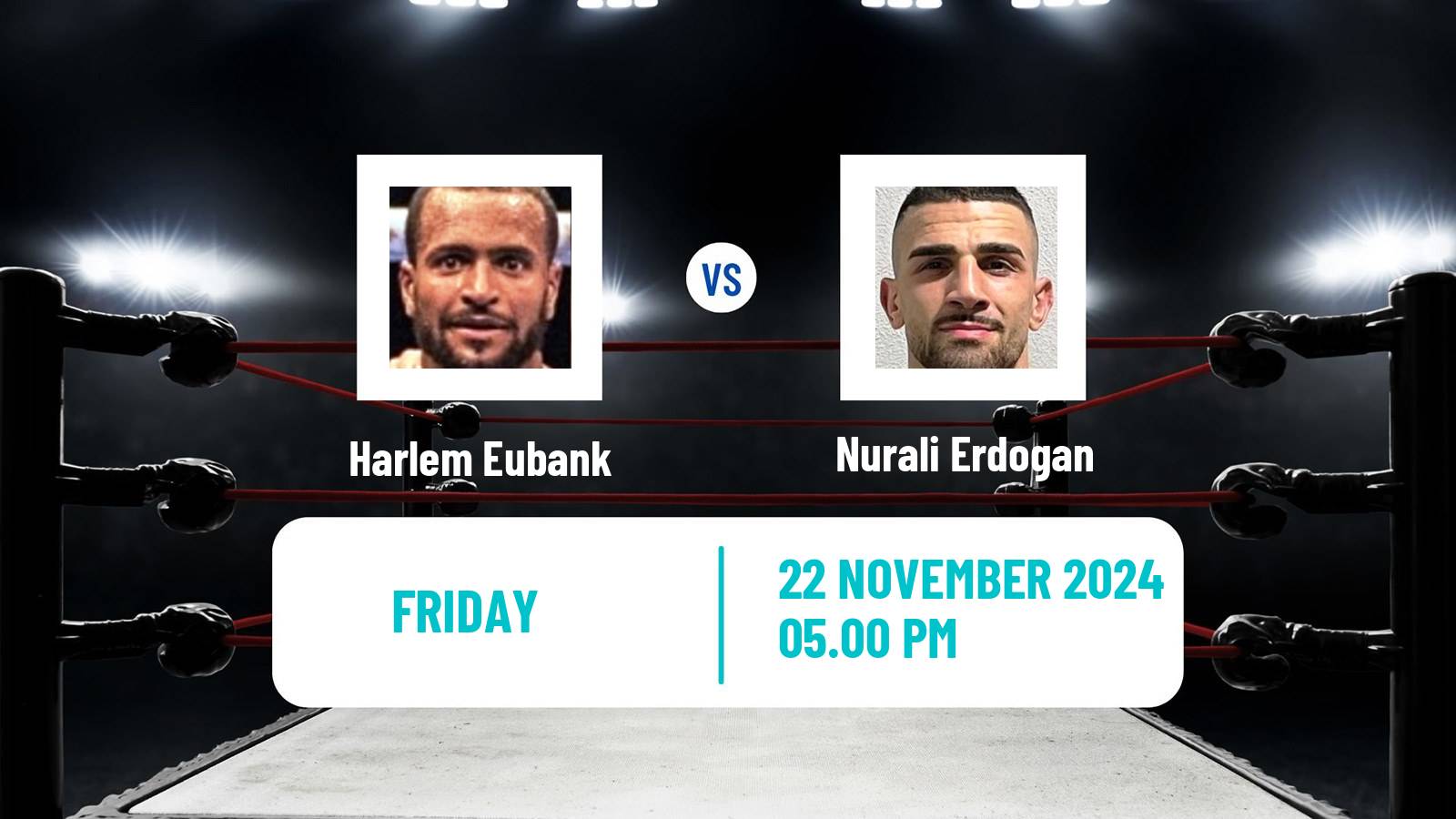 Boxing Welterweight Others Matches Men Harlem Eubank - Nurali Erdogan