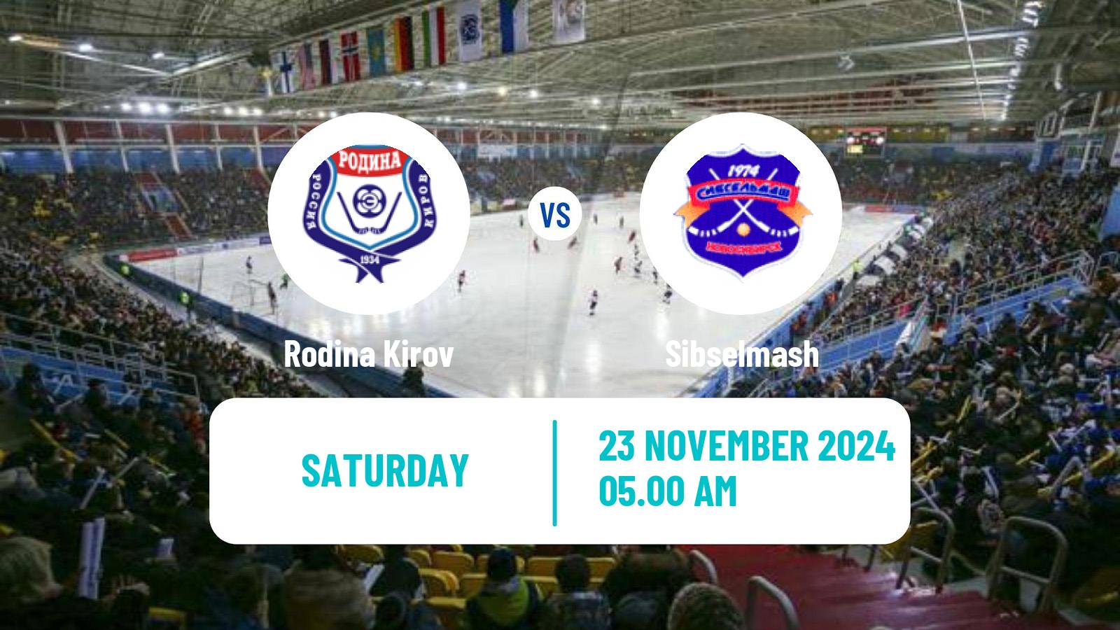 Bandy Russian Super League Bandy Rodina - Sibselmash