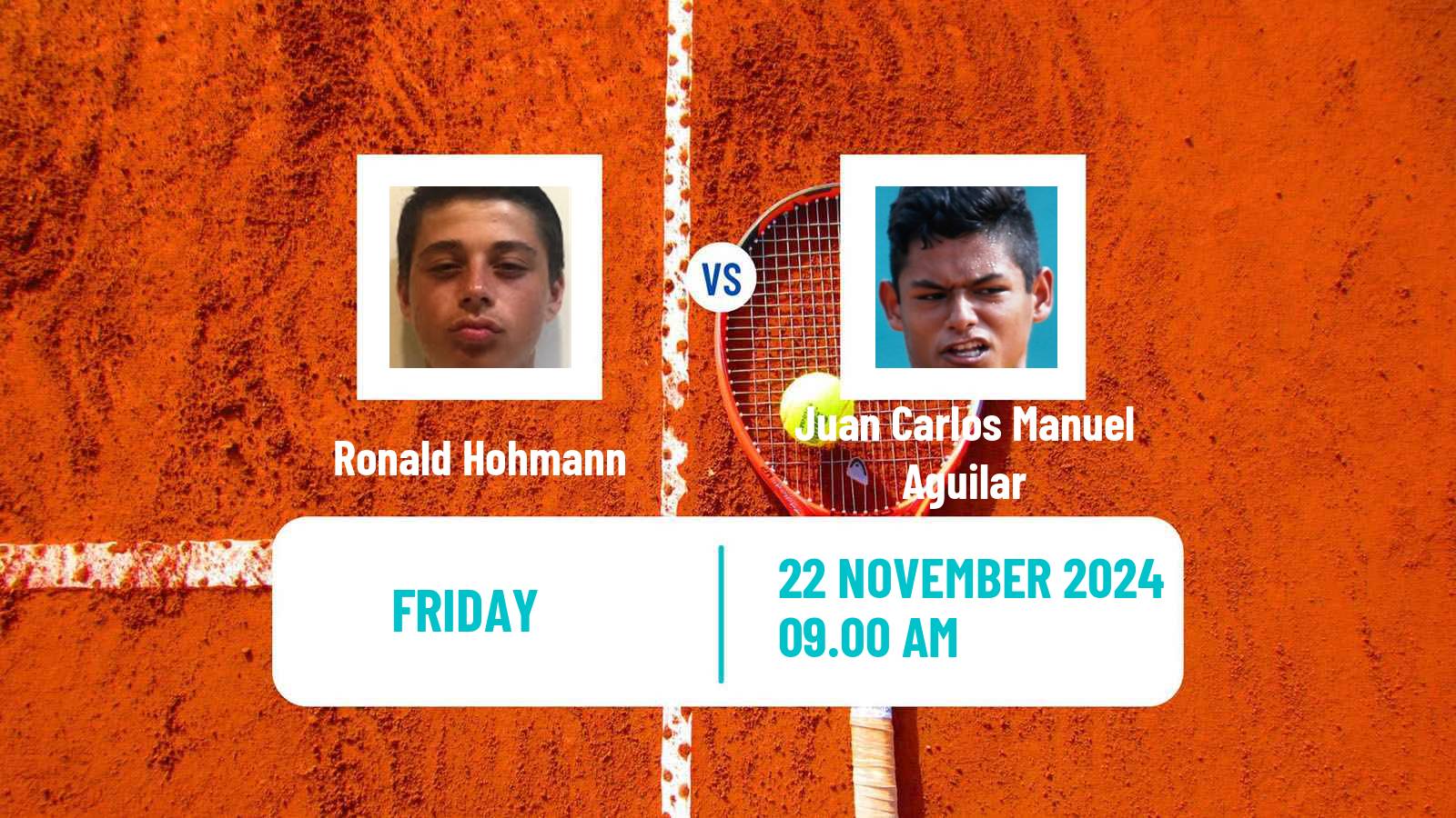 Tennis ITF M15 Santo Domingo 3 Men Ronald Hohmann - Juan Carlos Manuel Aguilar